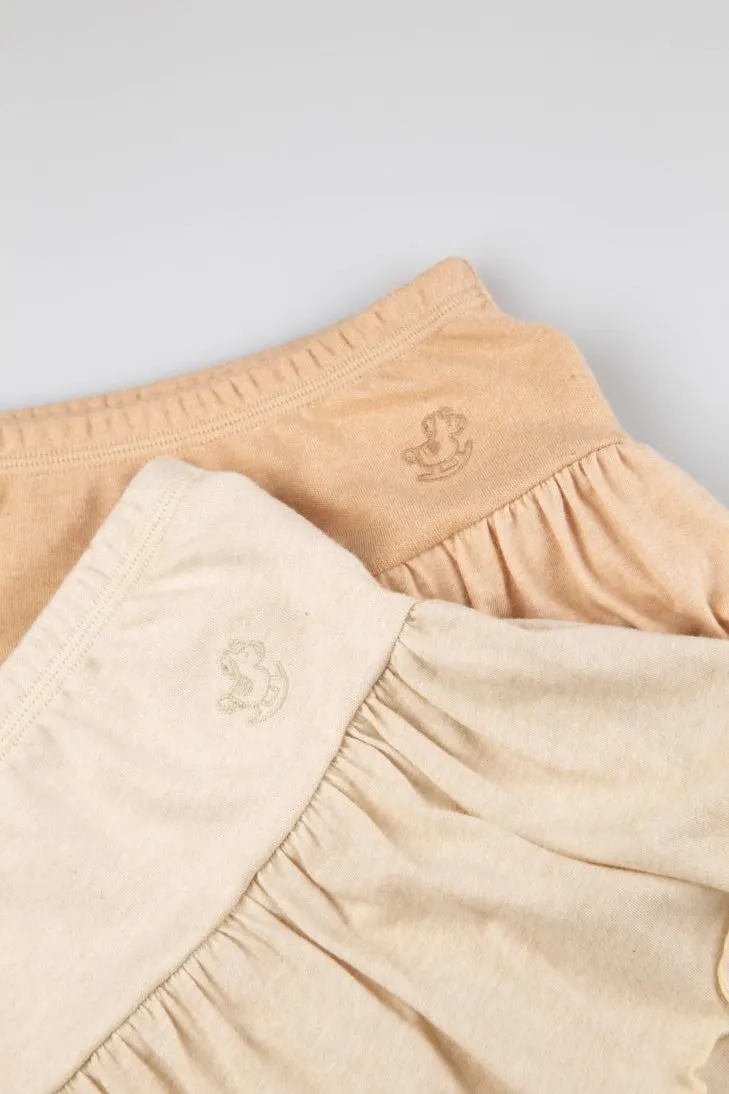 100% Organic Cotton Pant with little Skirt