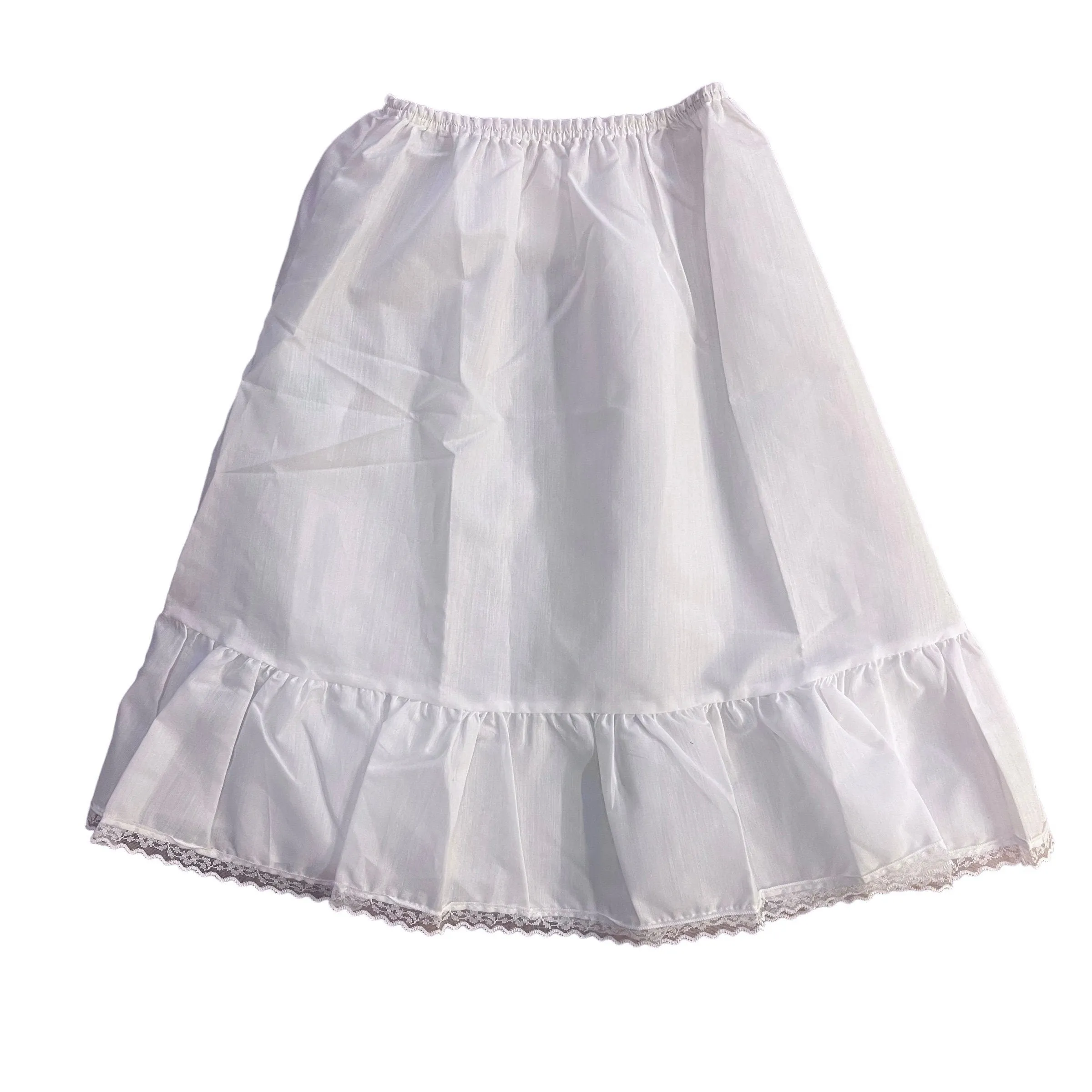 1960s White Petticoat Skirt  18-24 Months