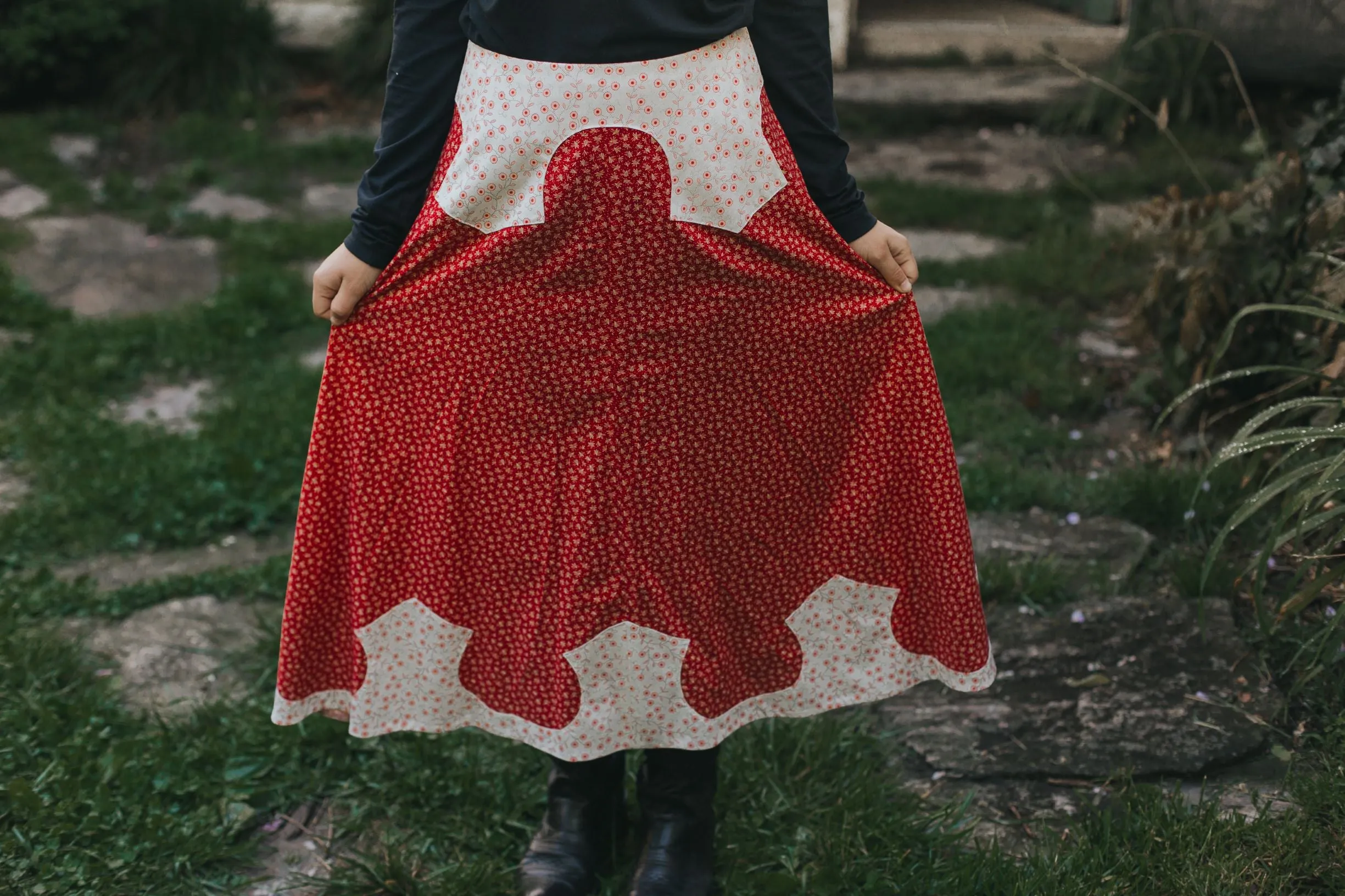 243 Rodeo Cowgirl Skirt - PDF