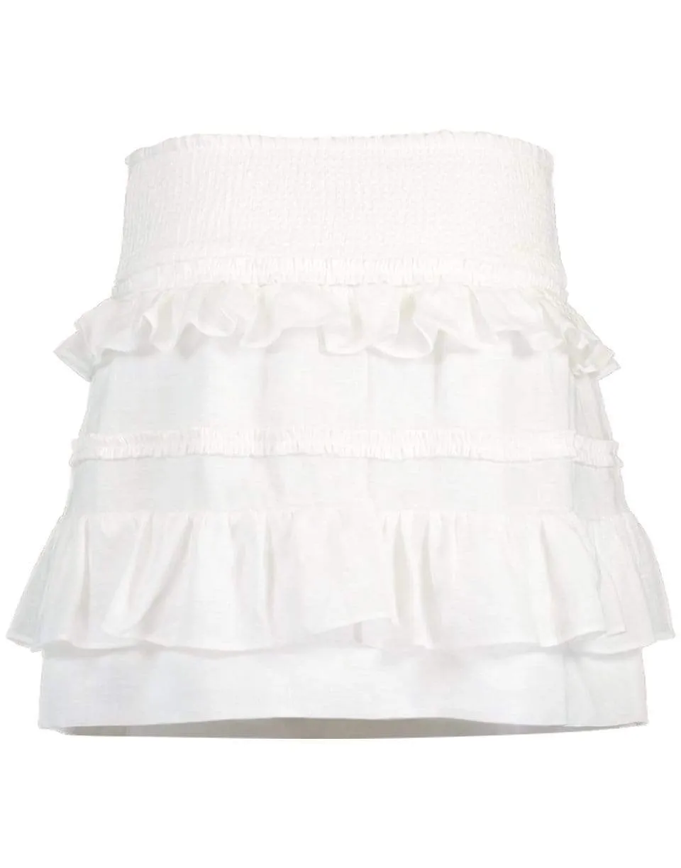 Abby Skirt - White