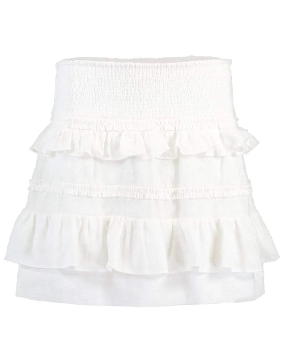 Abby Skirt - White