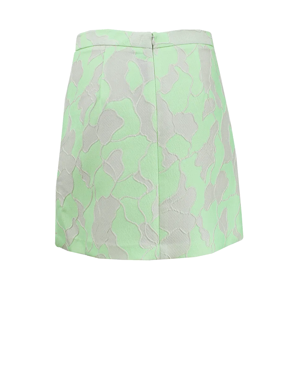 Abstract Mini Skirt