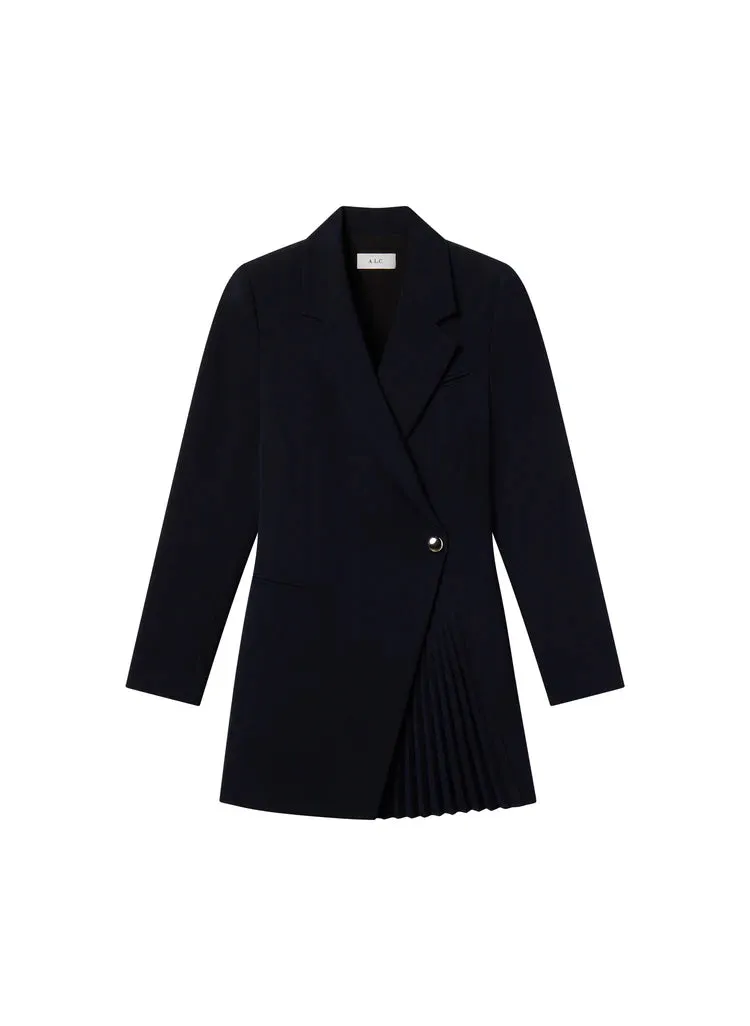 Callen Pleated Blazer Dress by A.L.C.