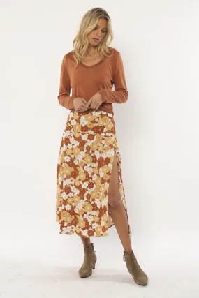 Alexander Maxi Skirt Sienna