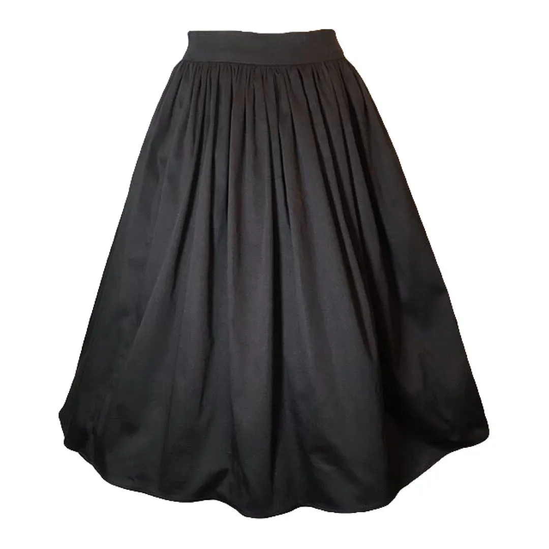 Alice Black Velvet Skirt