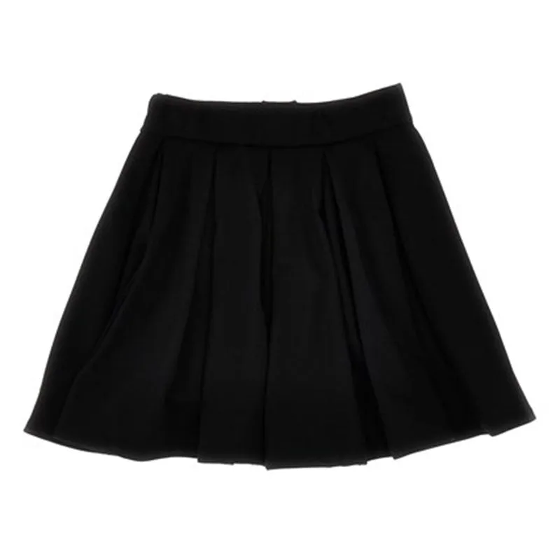 BALMAIN KIDS Logo Button Skirt