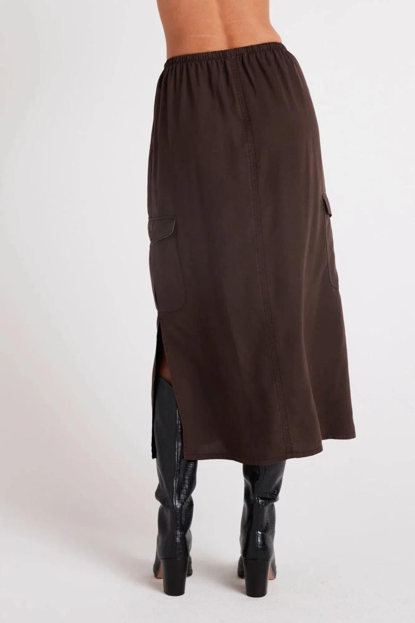 Cargo Midi Skirt