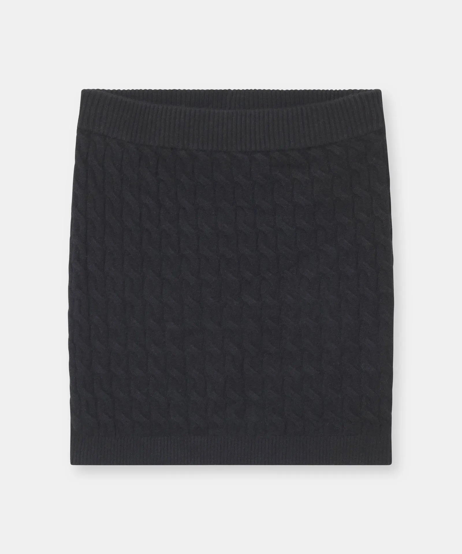 Premium Cashmere Cable-Knit Mini Skirt Designs