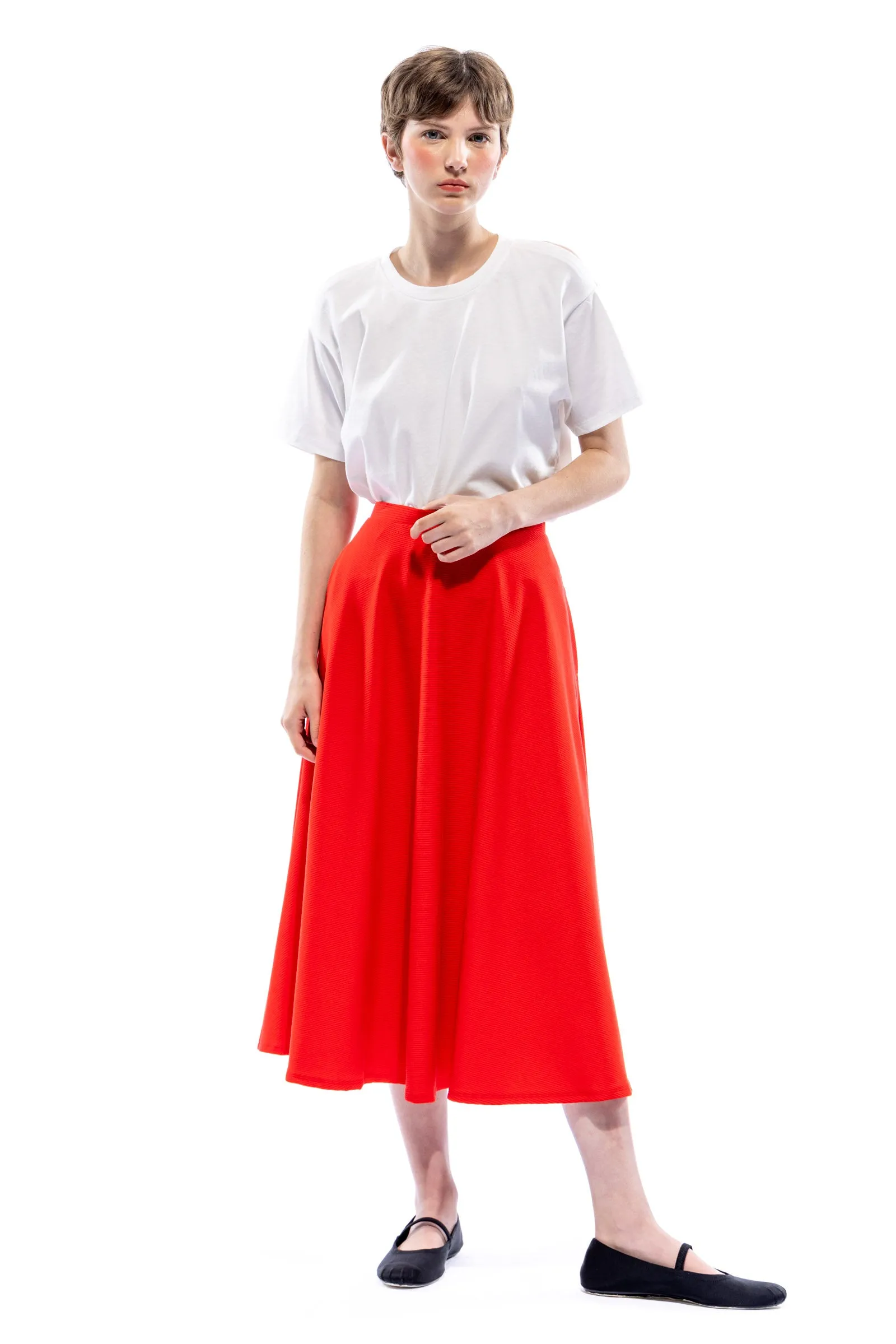 Circular Midi Skirt