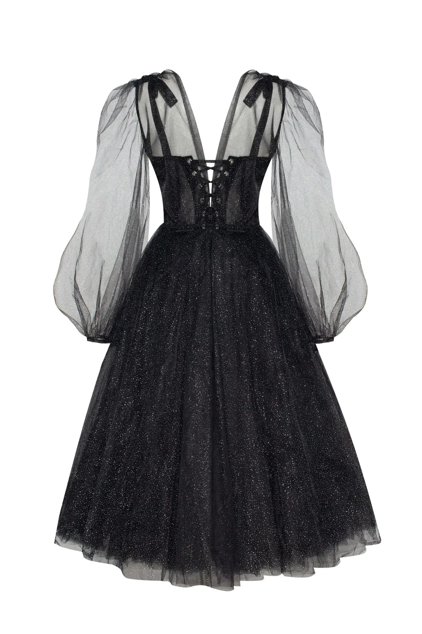 Flattering Sparkly Tulle Dress for a Glamorous Look