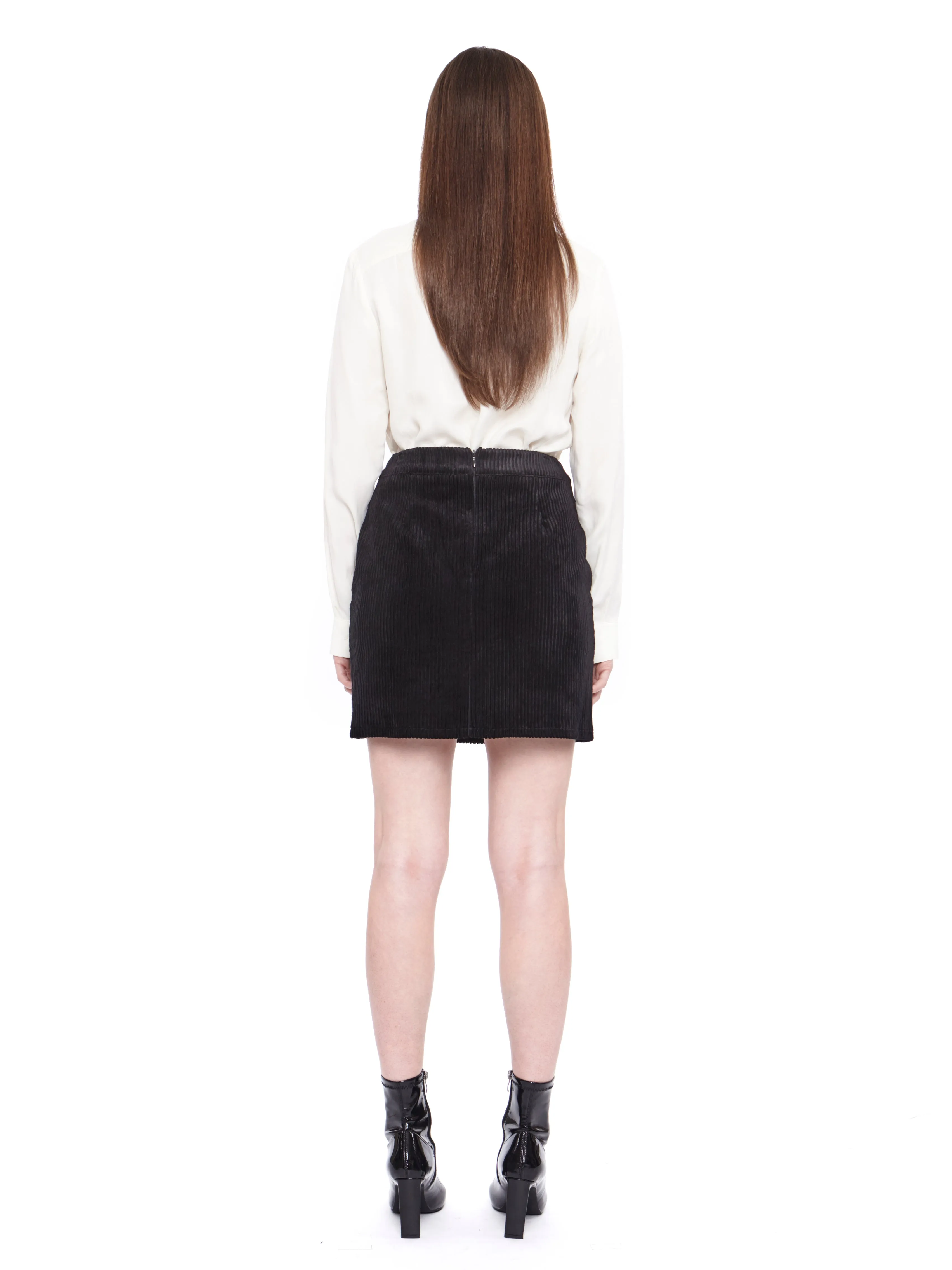 Cord Mini Skirt