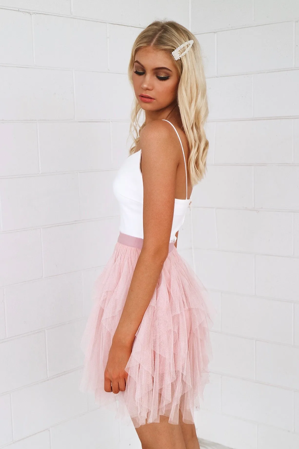 Cupid Tulle Skirt - Blush Pink