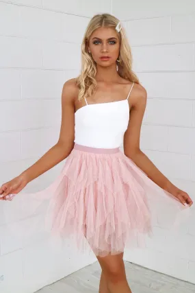 Cupid Tulle Skirt - Blush Pink