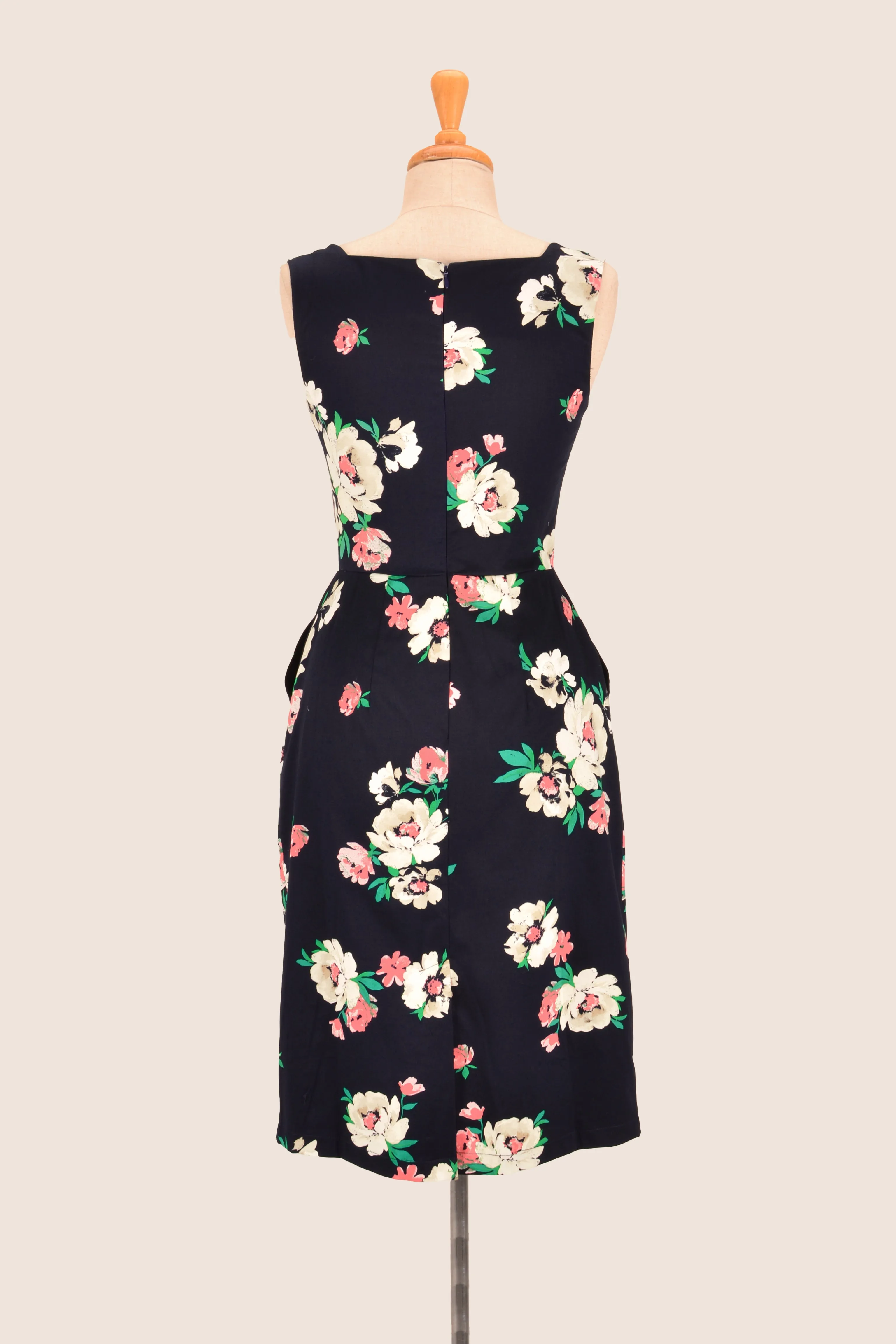 Dalena Navy Floral Dress