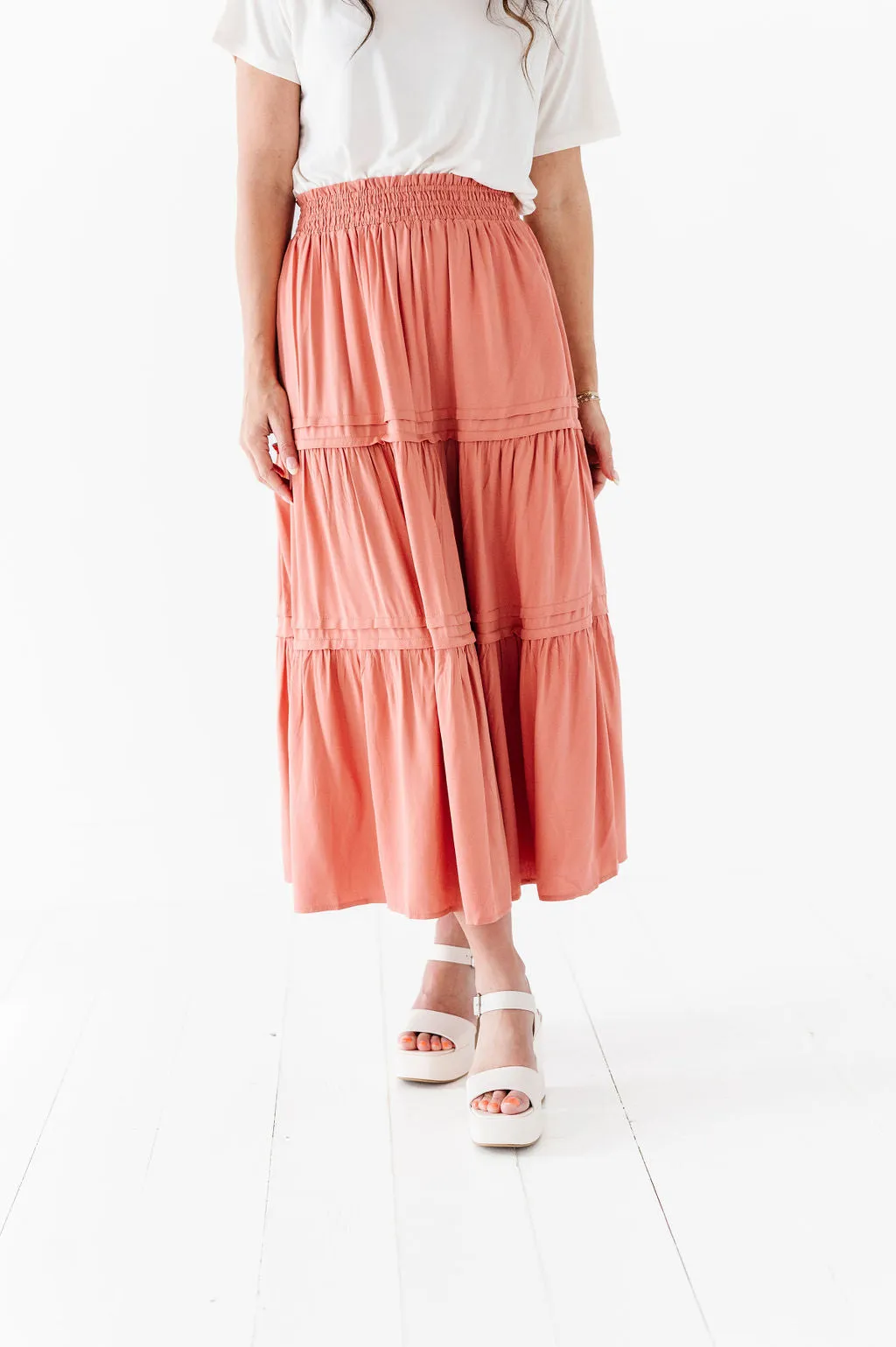 Devery Tiered Skirt