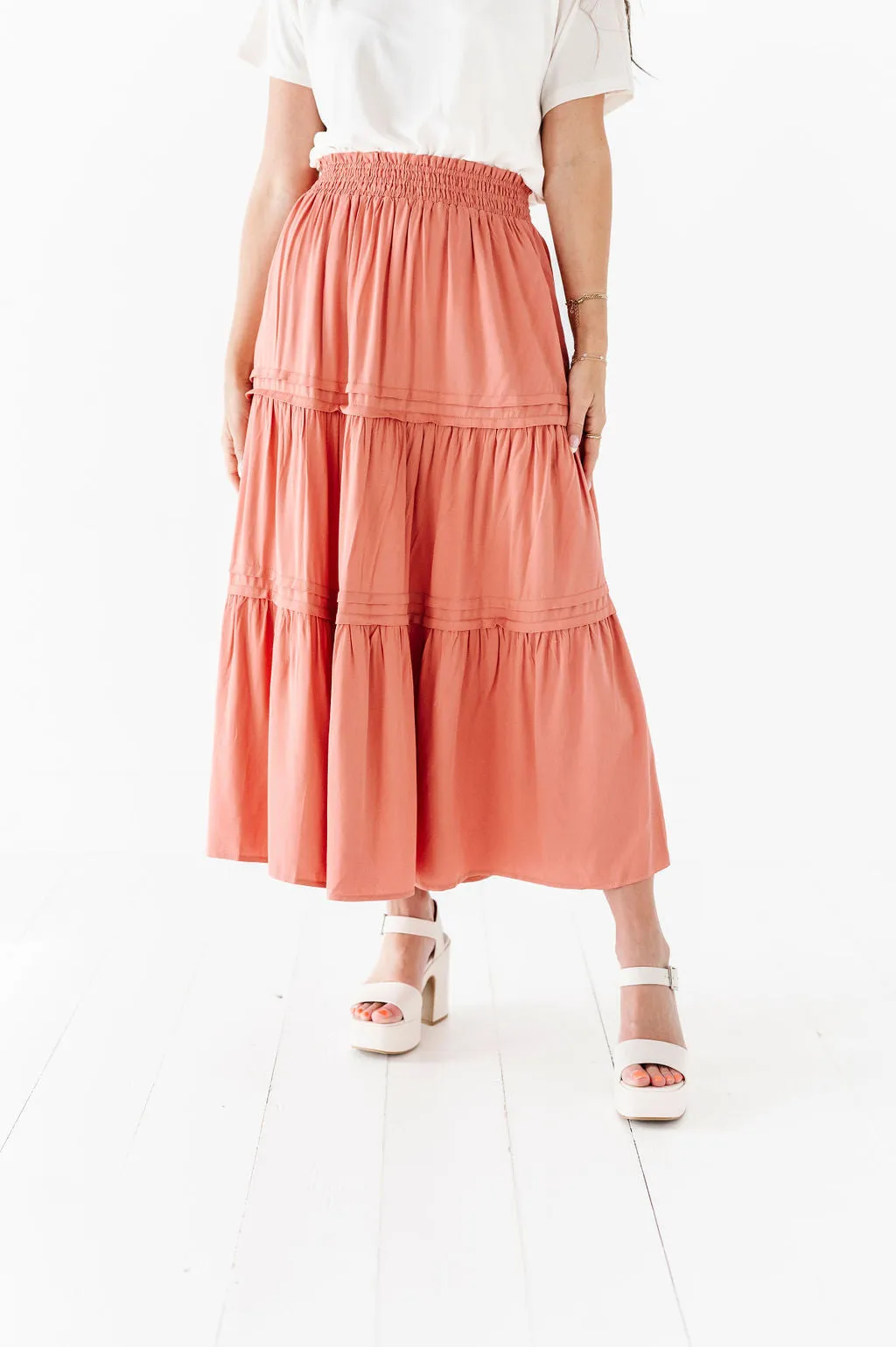 Devery Tiered Skirt