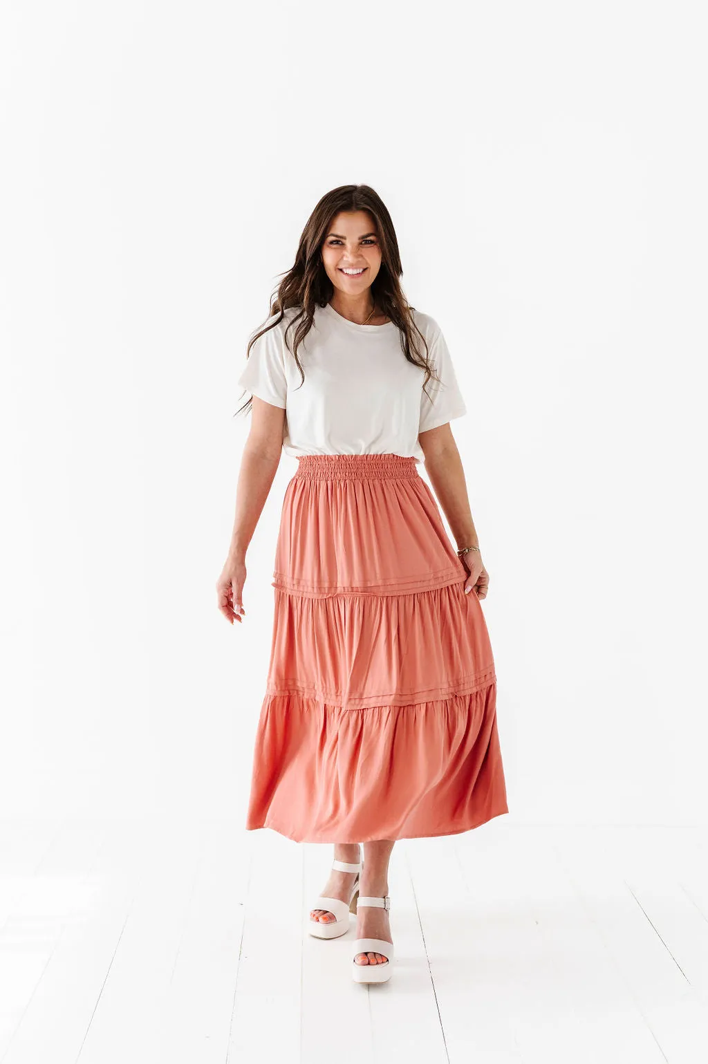 Devery Tiered Skirt