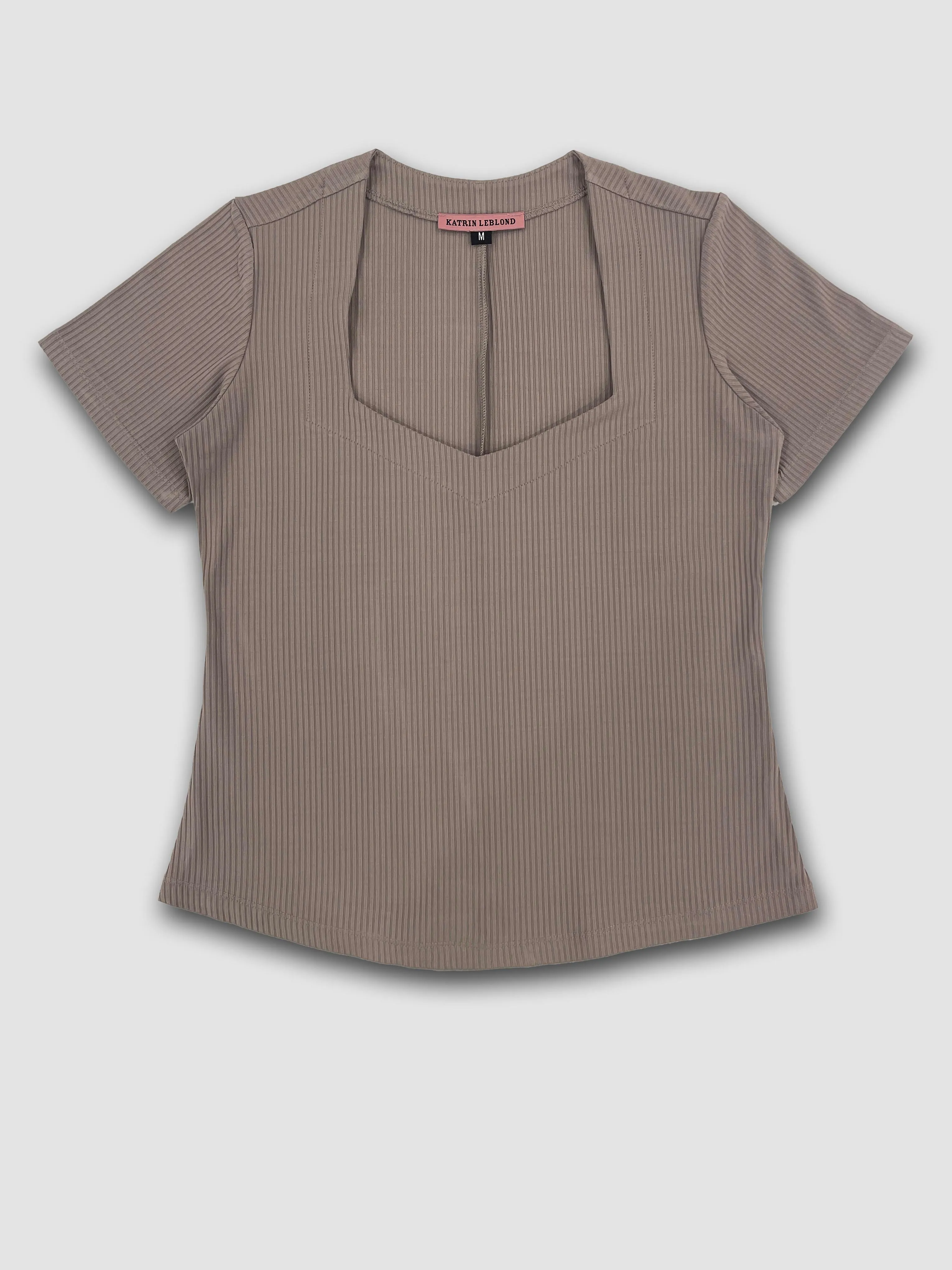 Diamond Top - Taupe