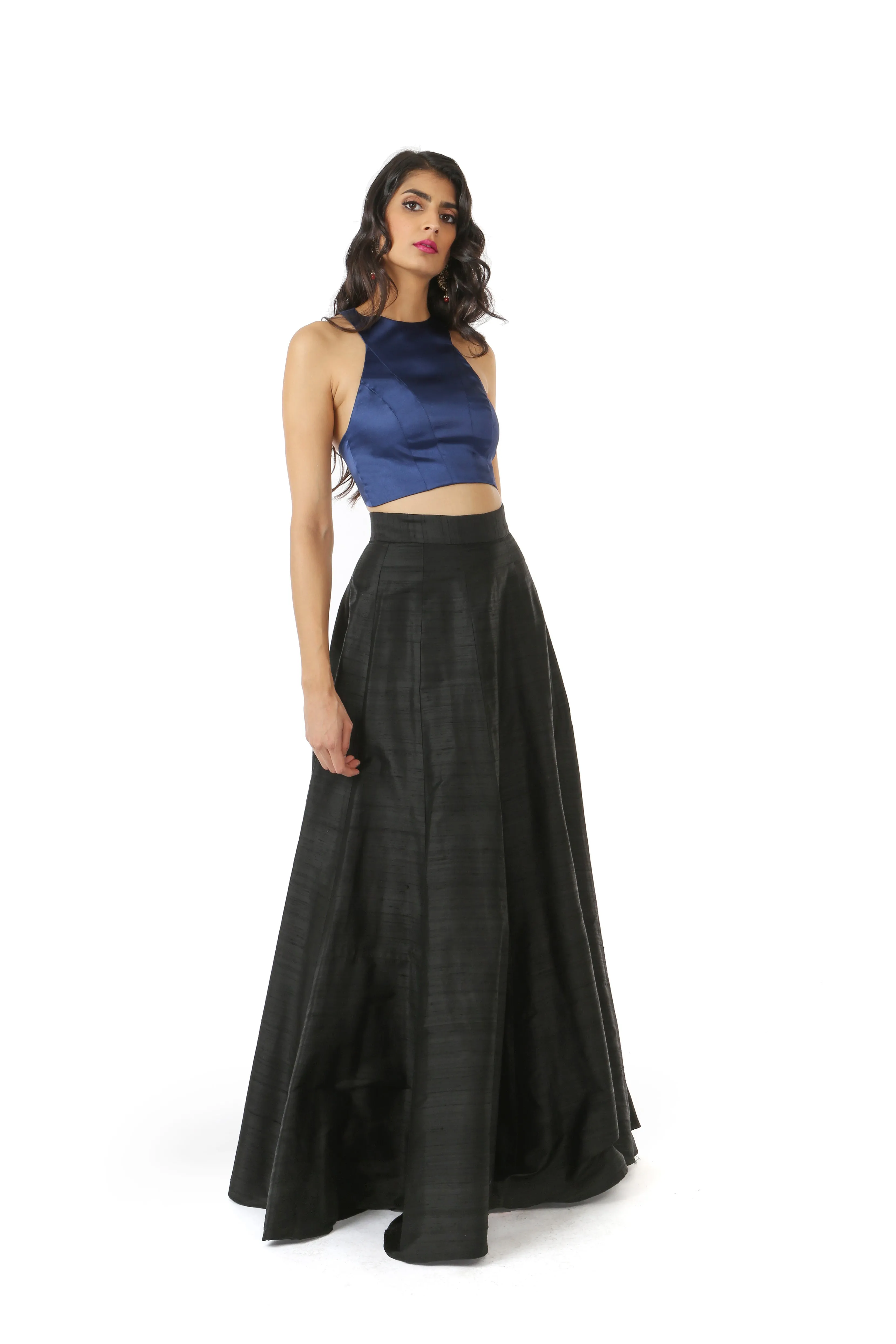 DIVYA Silk Skirt (Ready-to-Ship)