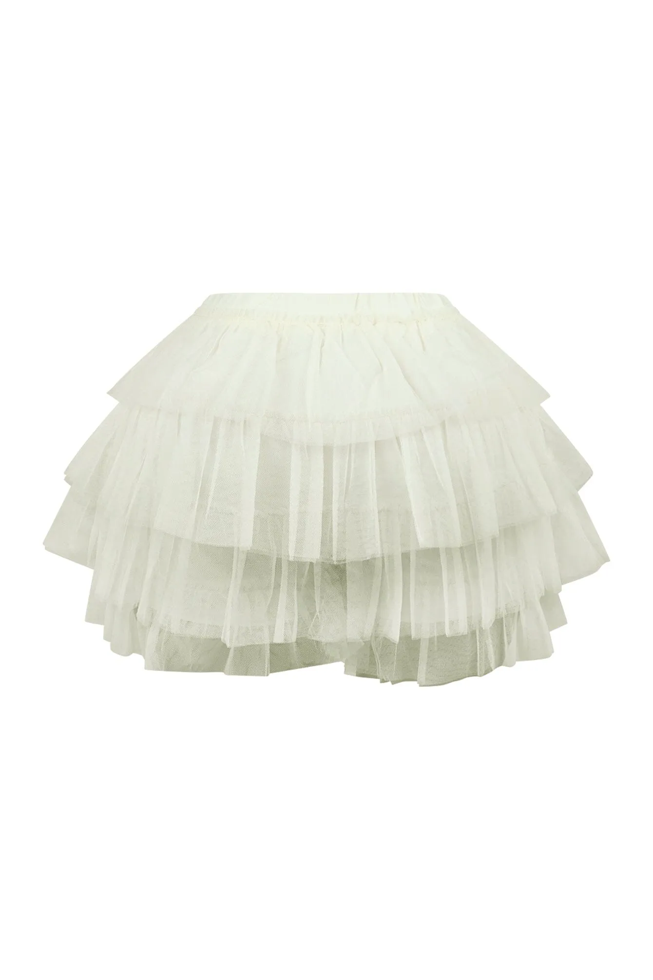 En Pointe Mesh Tulle Ruffle Skort