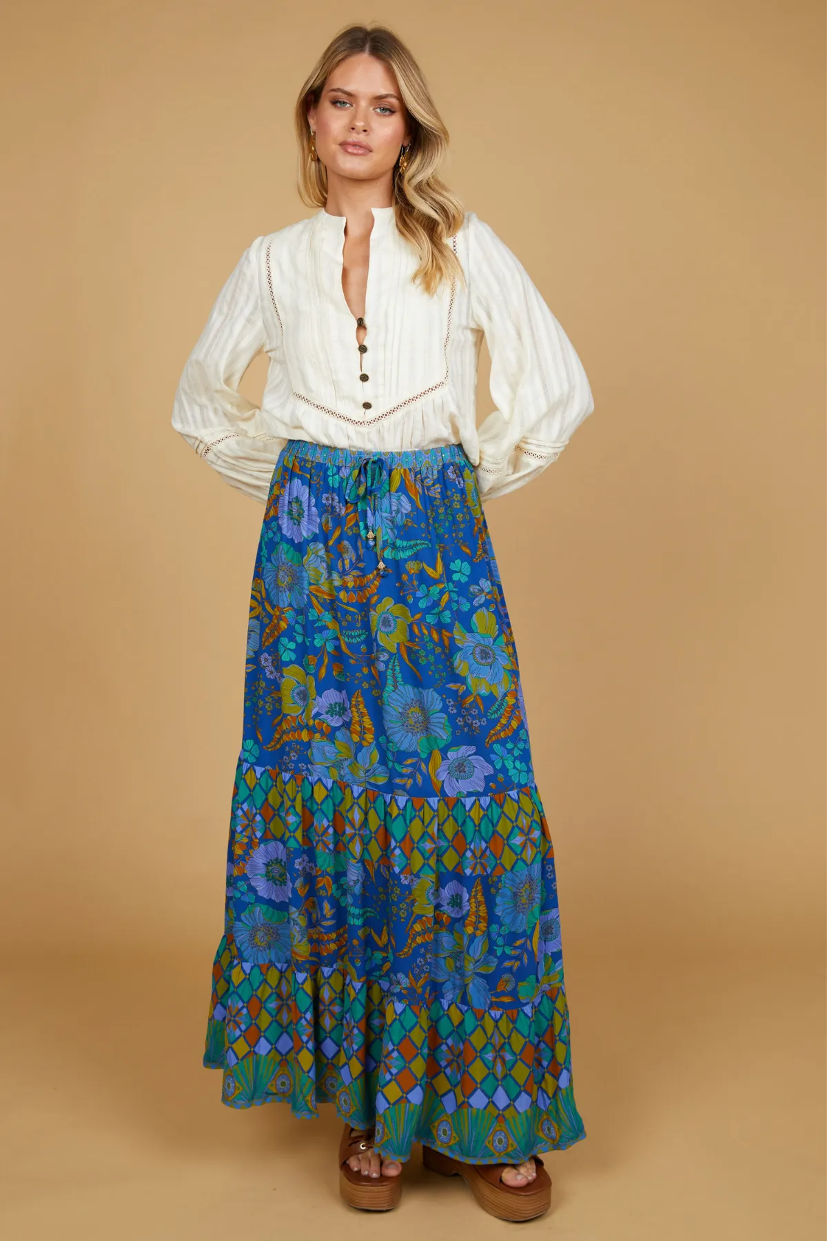 Lagoon Evie Maxi Skirt - Stylish and Trendy