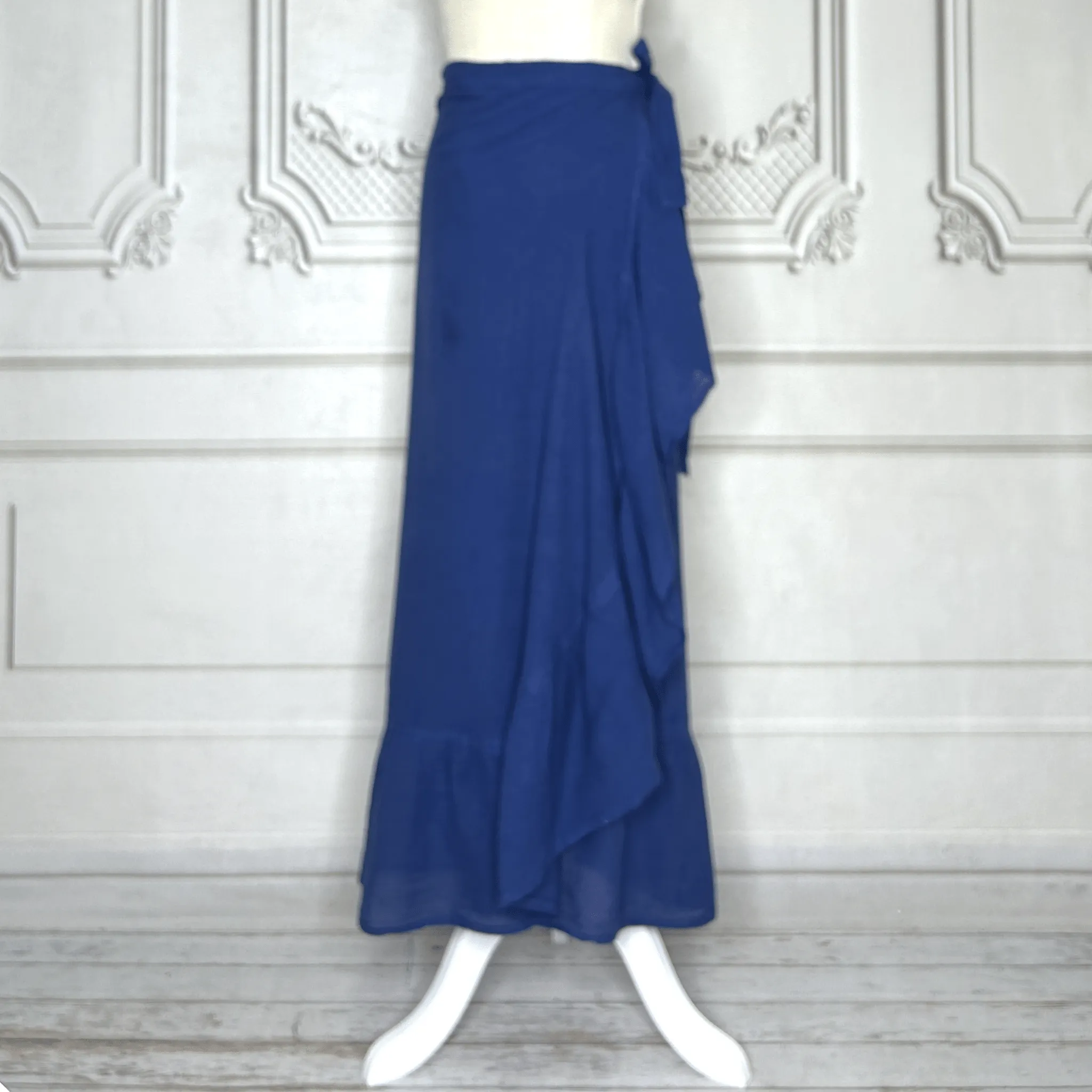 Gauze Wrap-Around Skirt