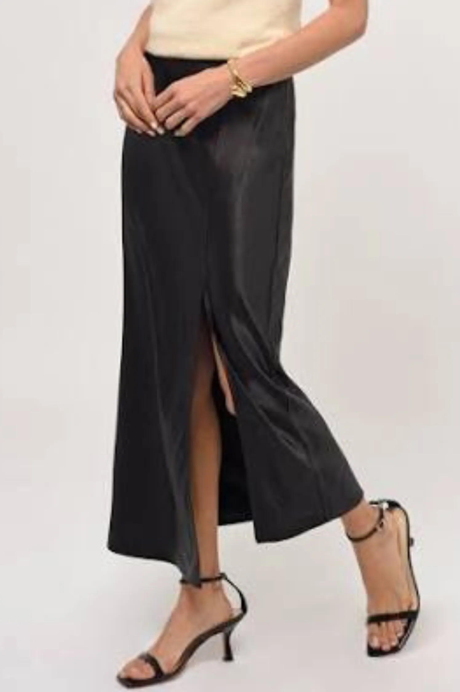 Hayek Slit Maxi Skirt