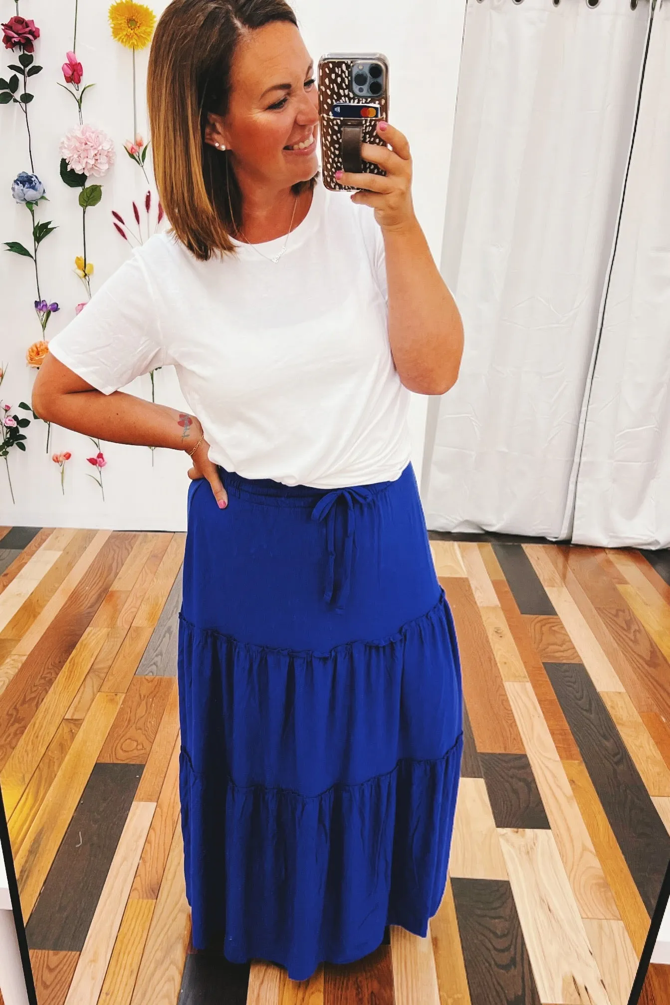 Hilda Tiered Ruffle Maxi Skirt