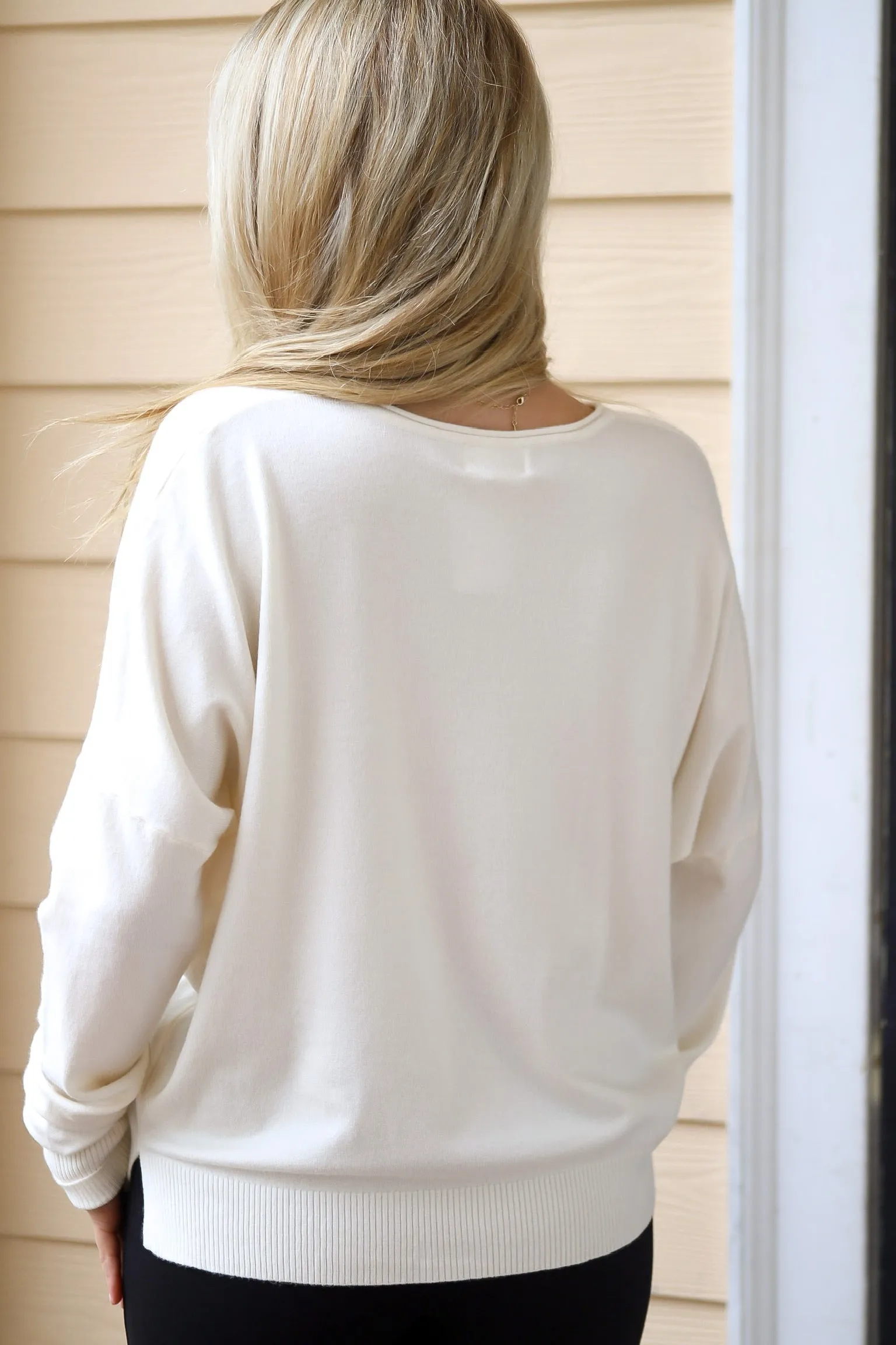 Ivory Basic Long Sleeve