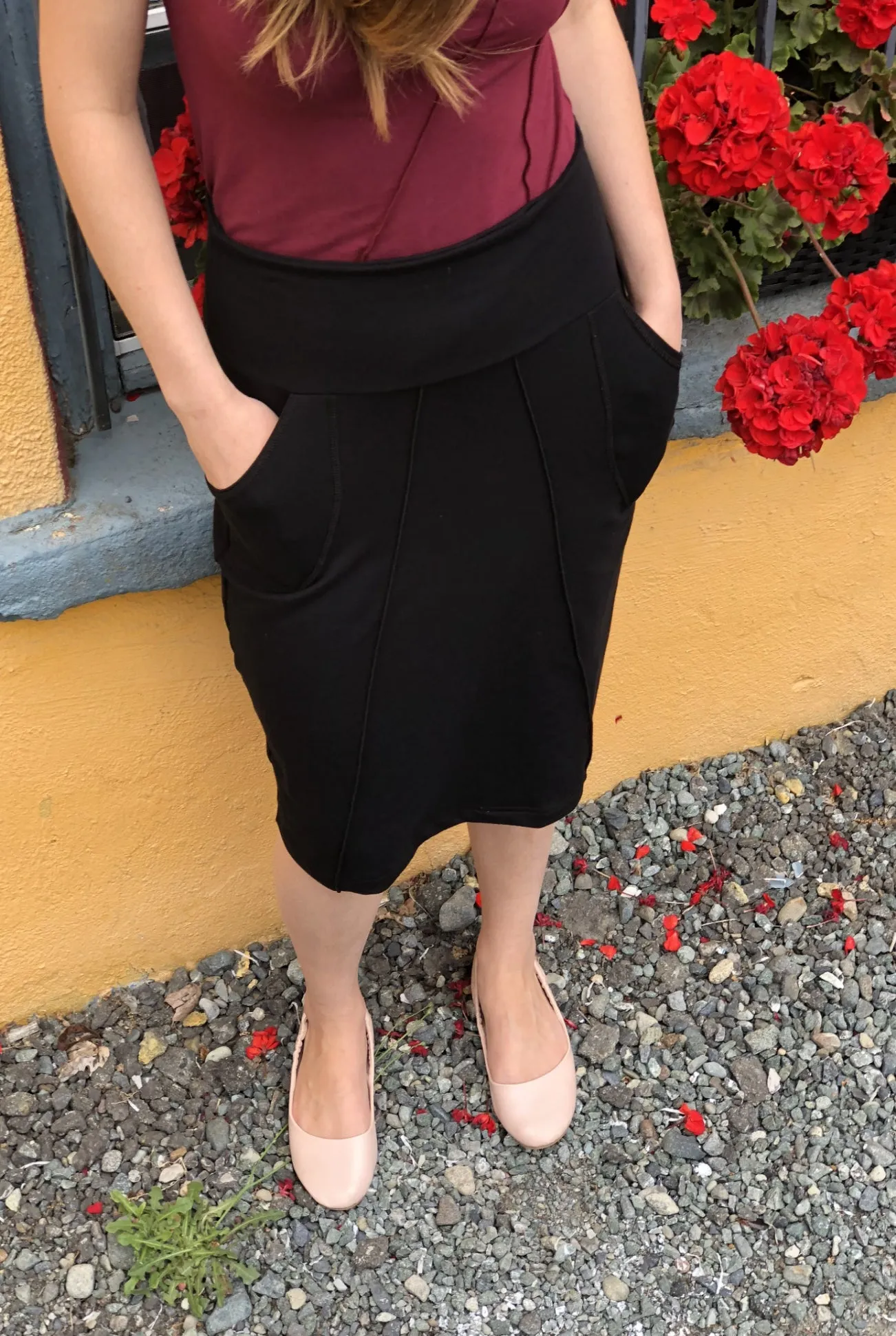 Lana Pencil Bamboo Skirt