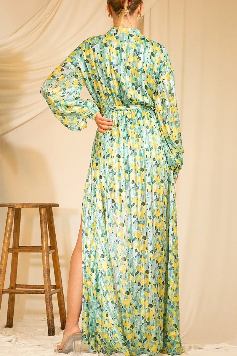 Lemon & Lime Romper Maxi Dress