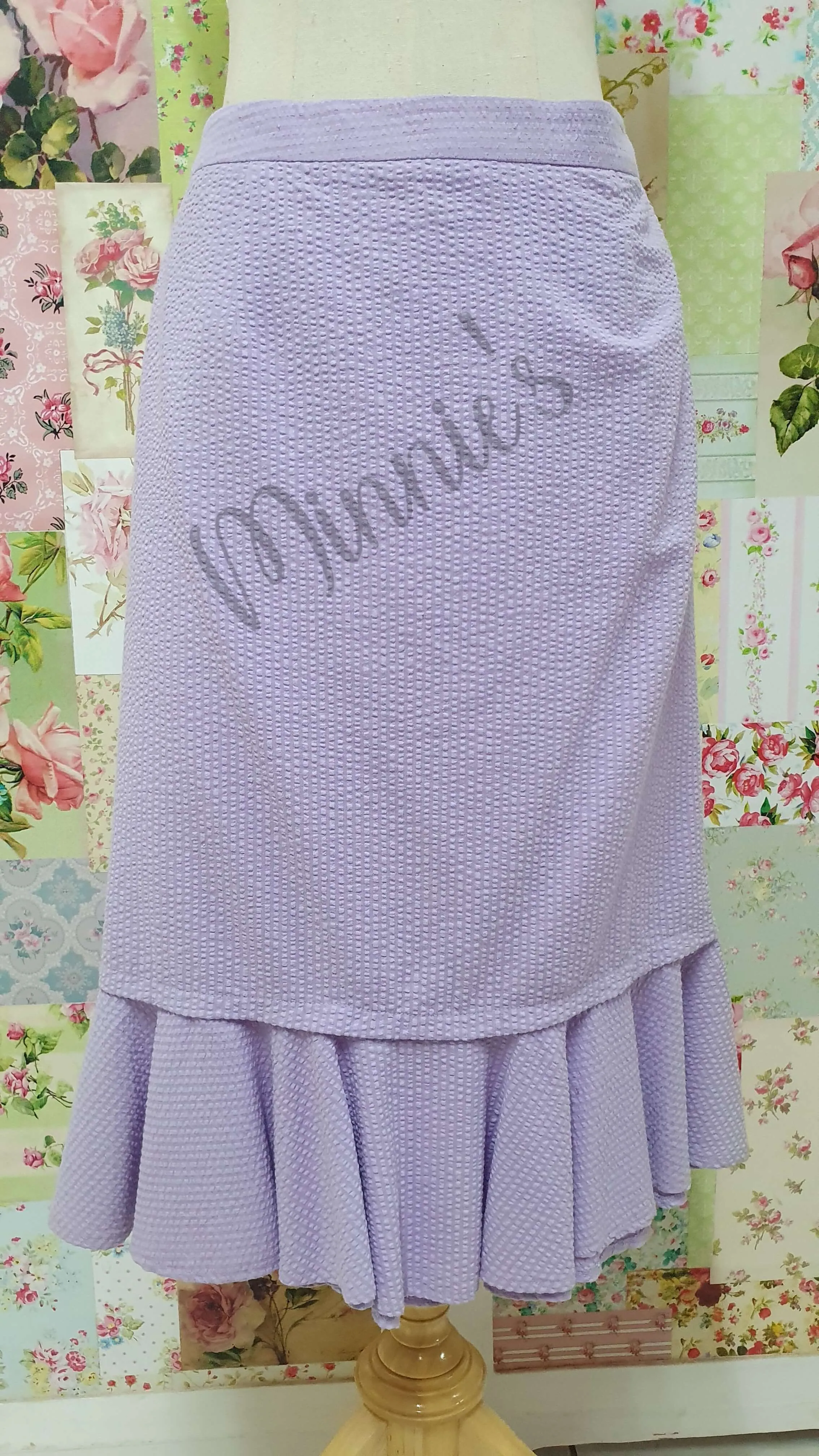 Lilac 2-Piece Skirt Set BK075