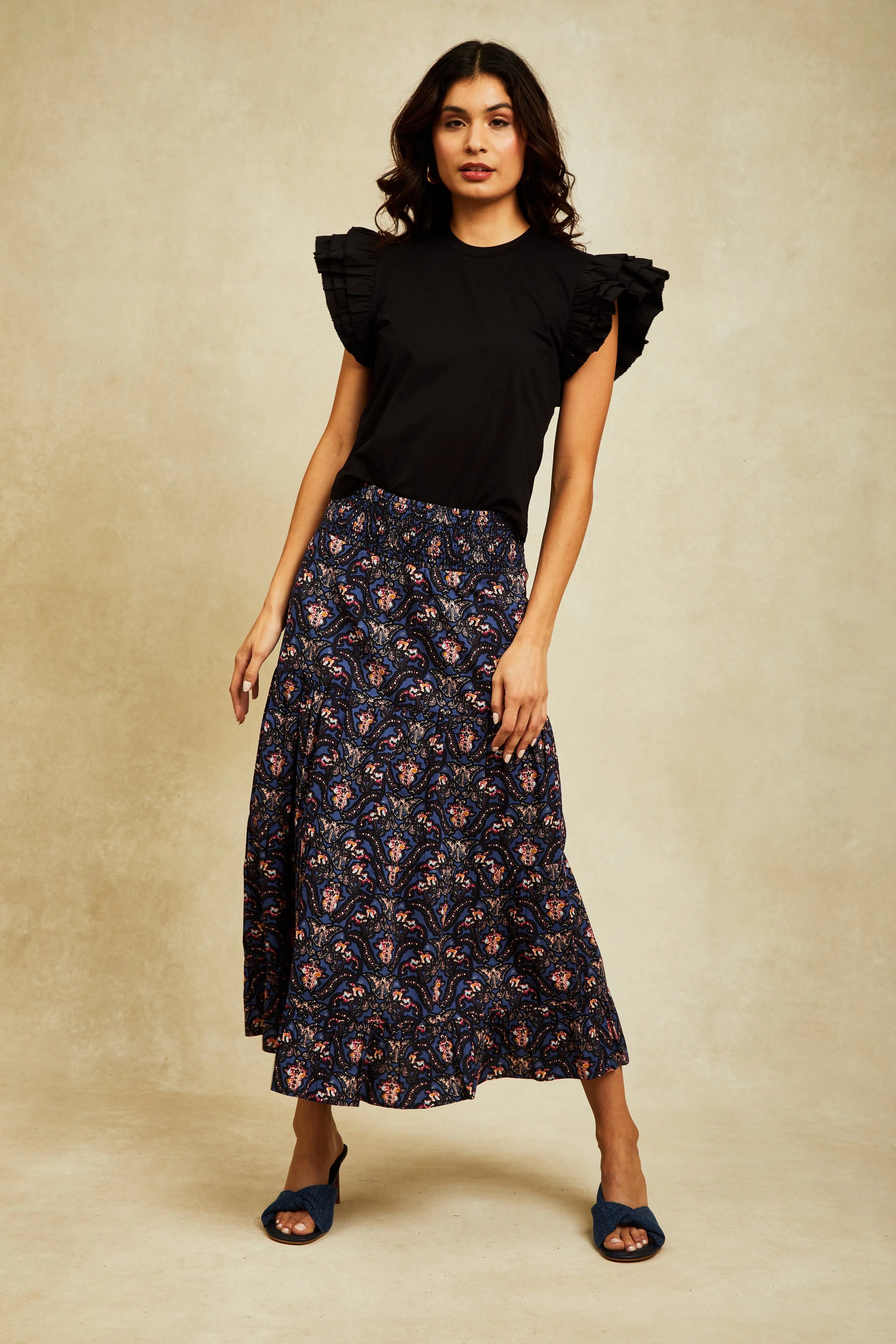 Love the Label Luelle Skirt in Amisha Print