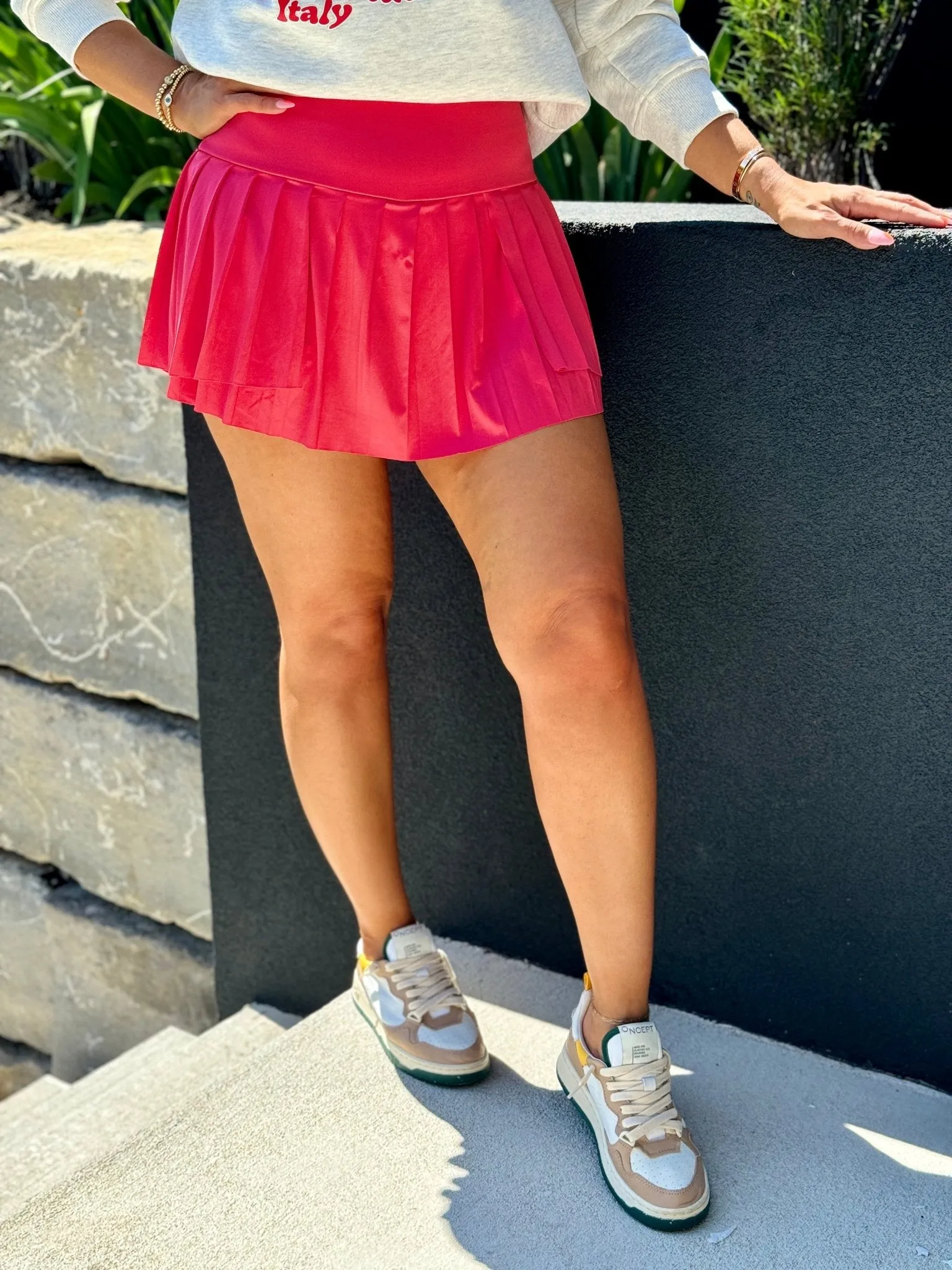 Luz Skort (Coral)