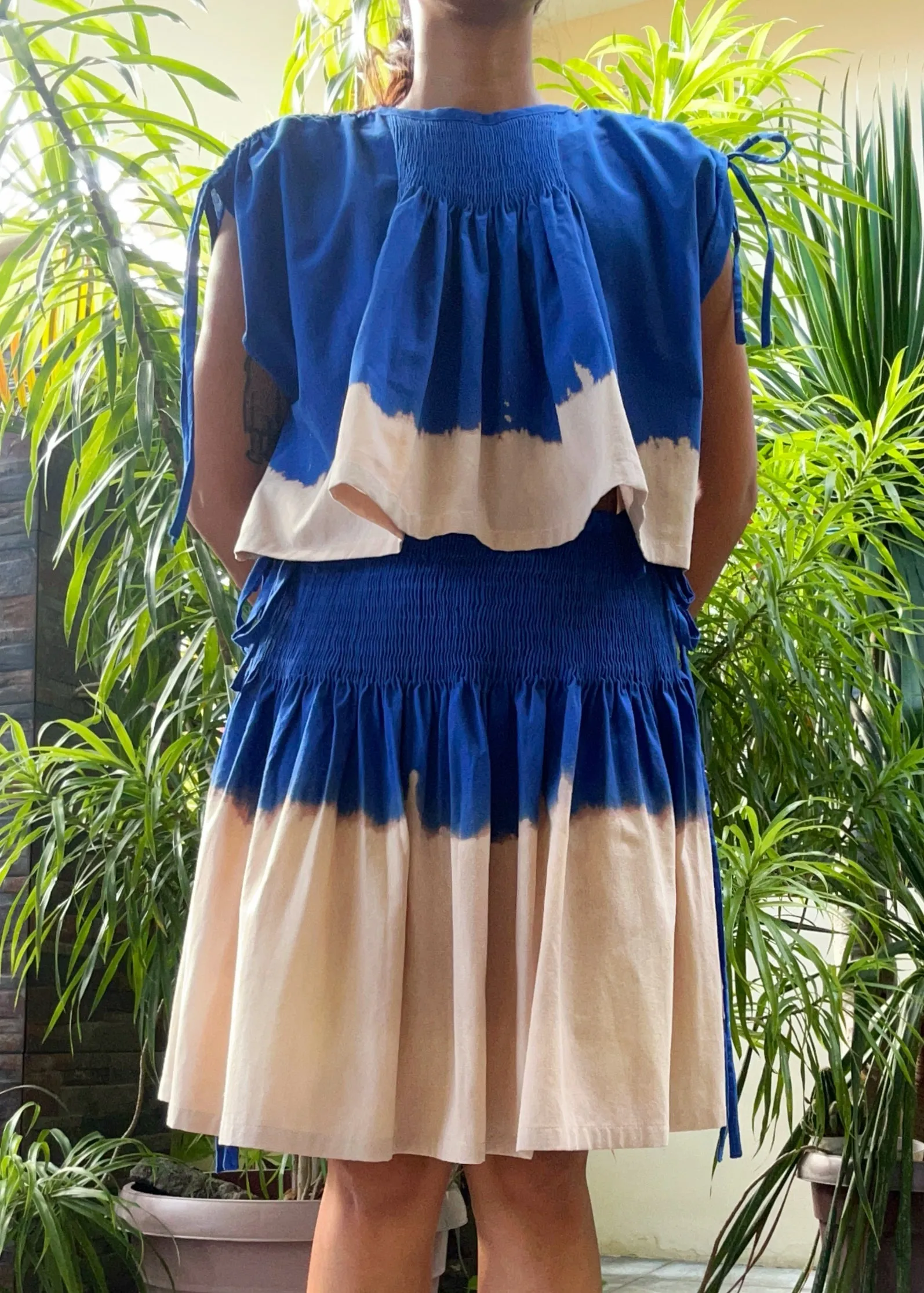 maita skirt - royal blue