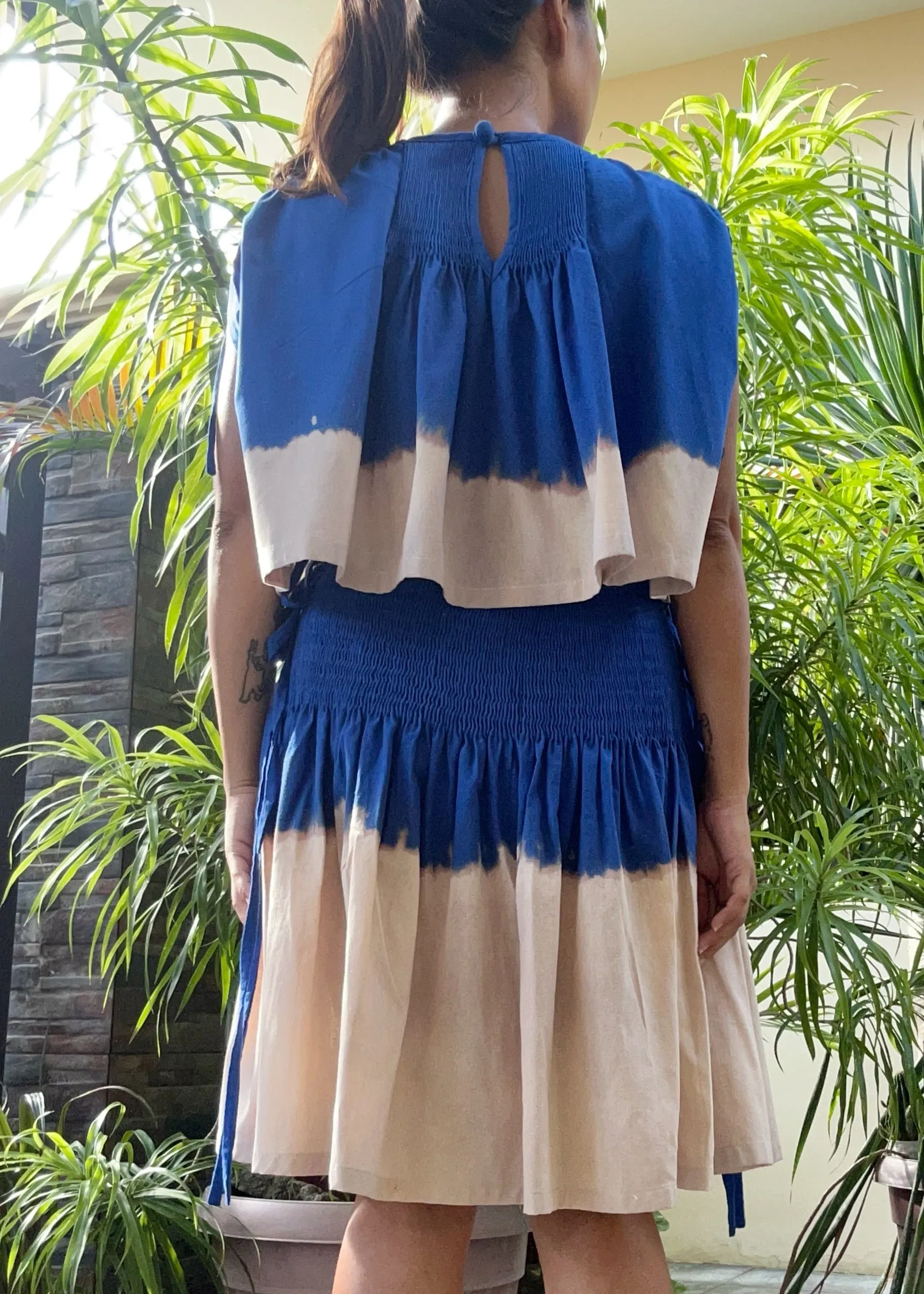 maita skirt - royal blue