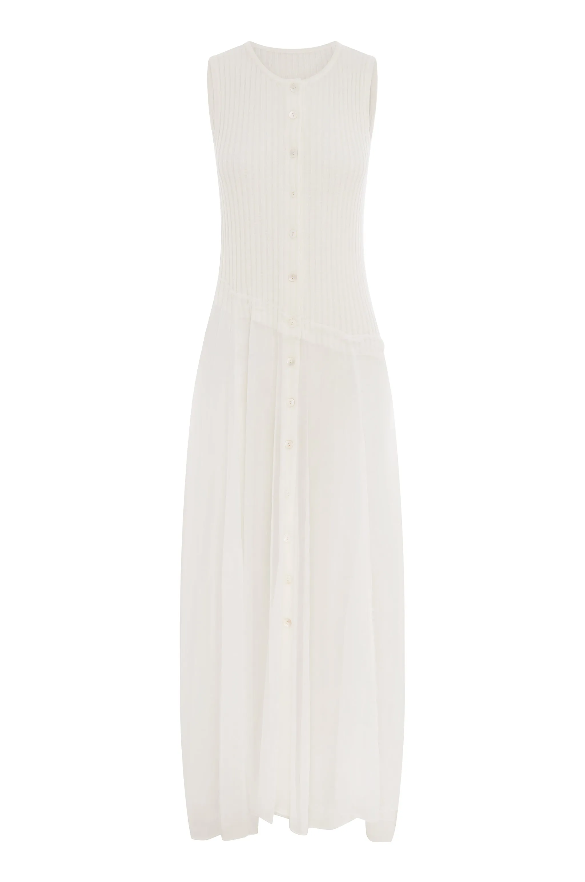 Maria Midi Dress | White