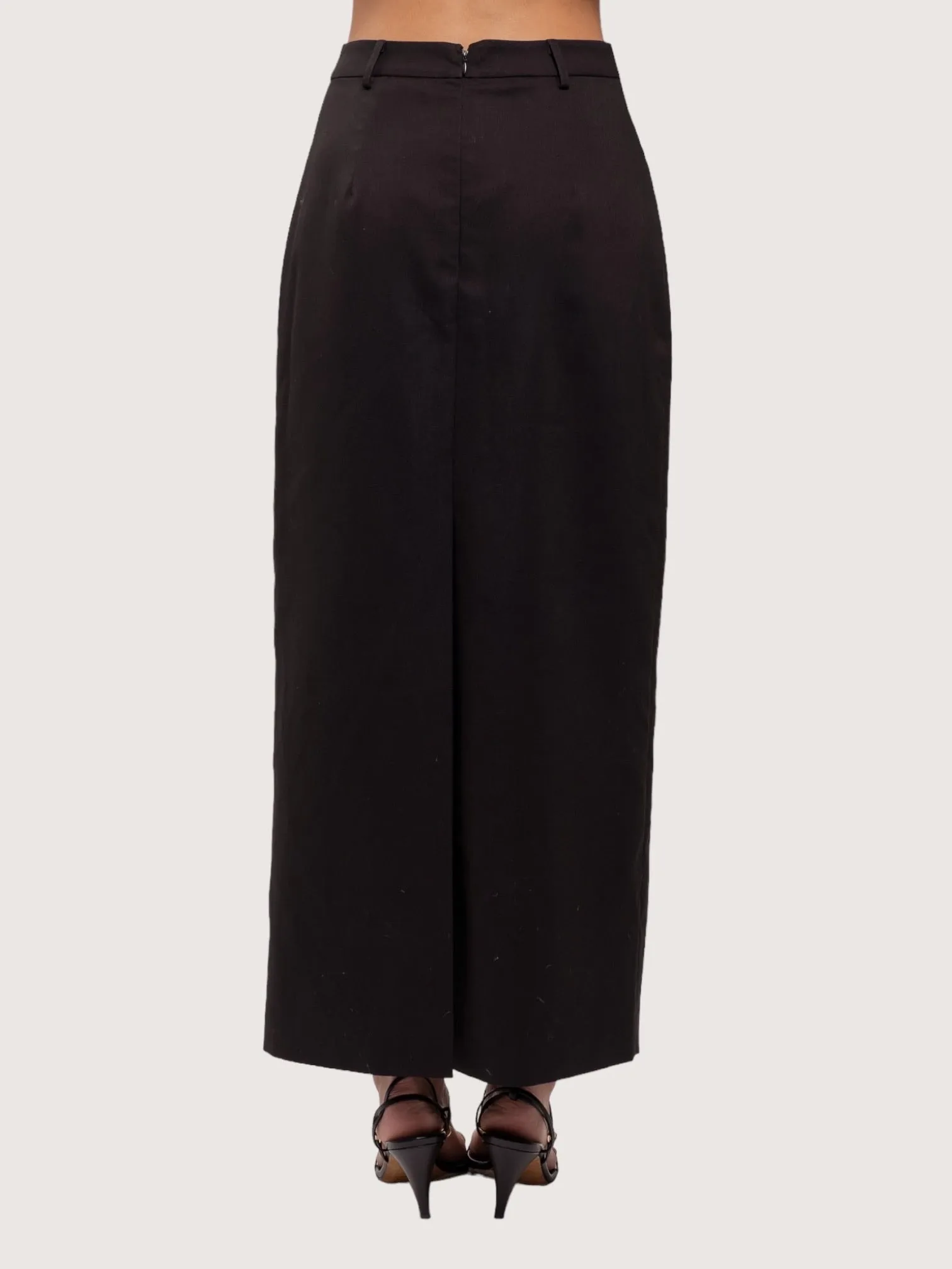 Maxi Pencil Skirt | Black