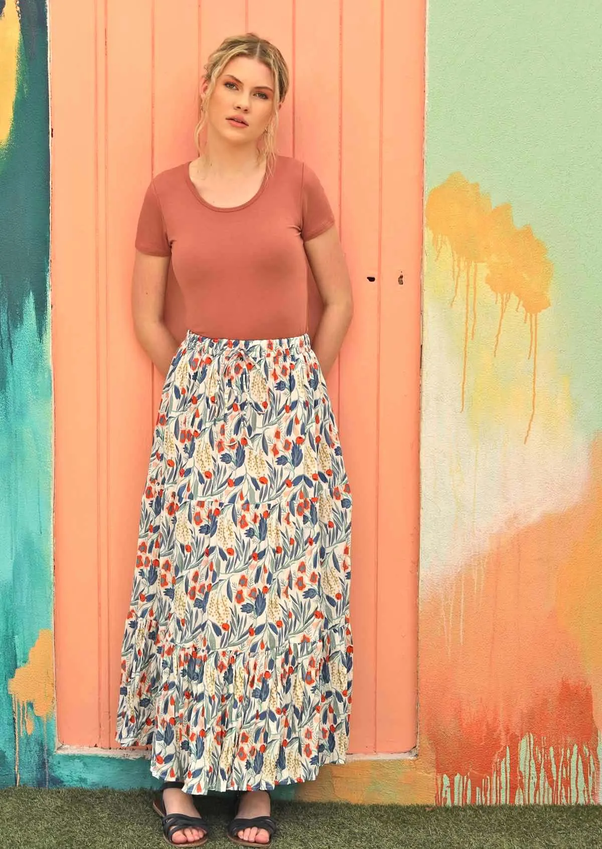 Maxi Skirt Elder Flower