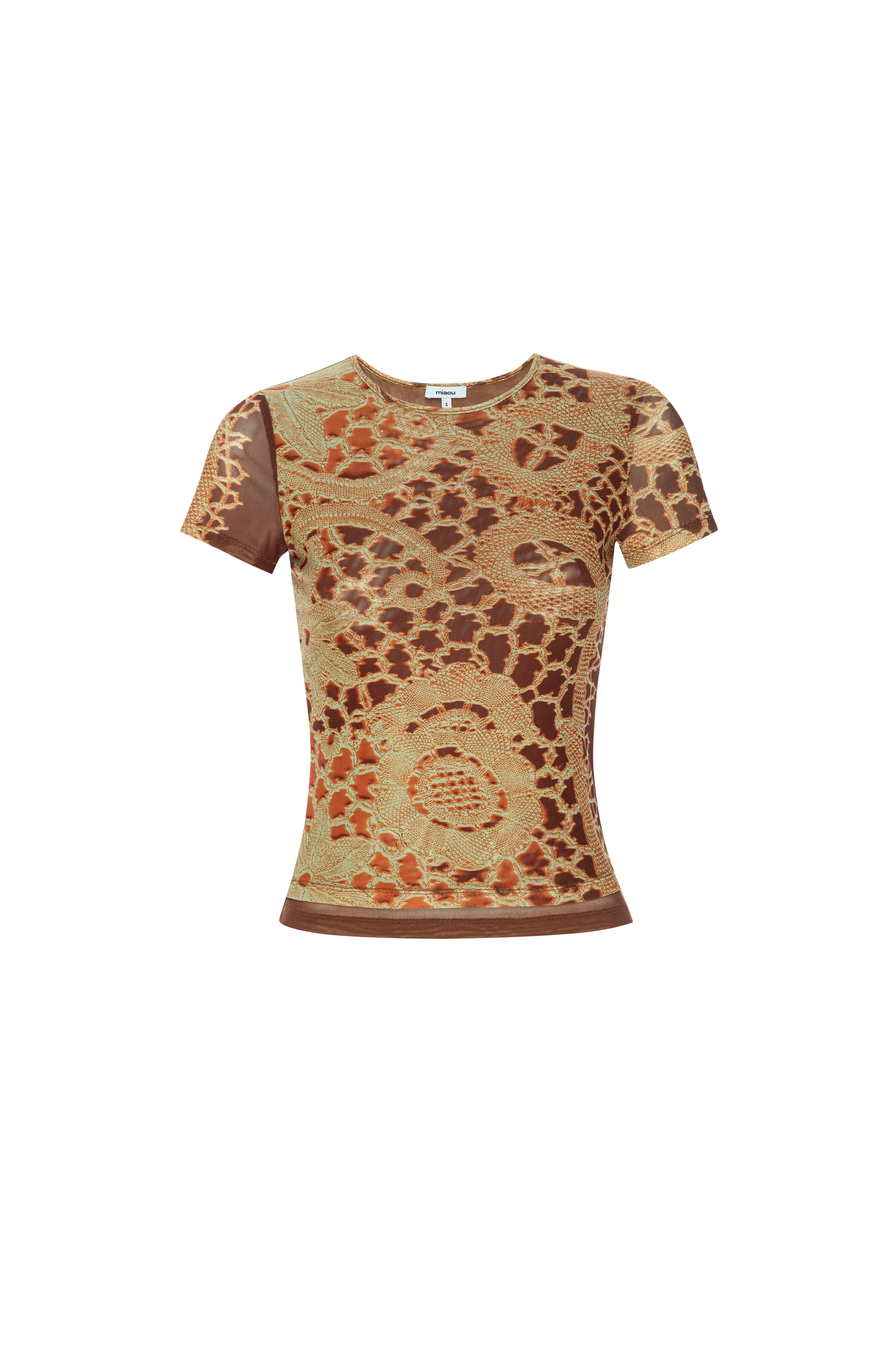 MINI TEE - LACE ORANGE