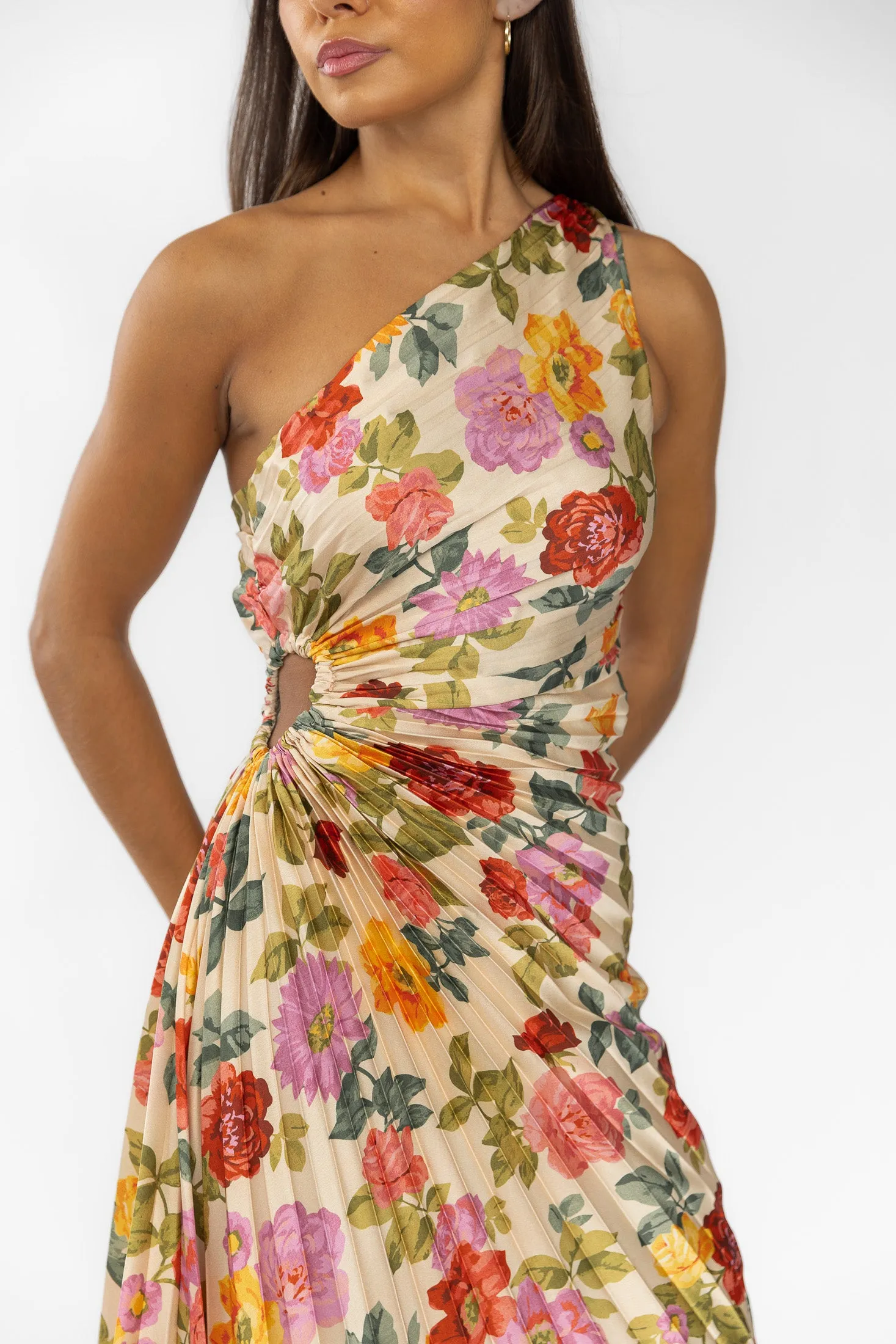 Monroe Garden Floral Maxi Dress