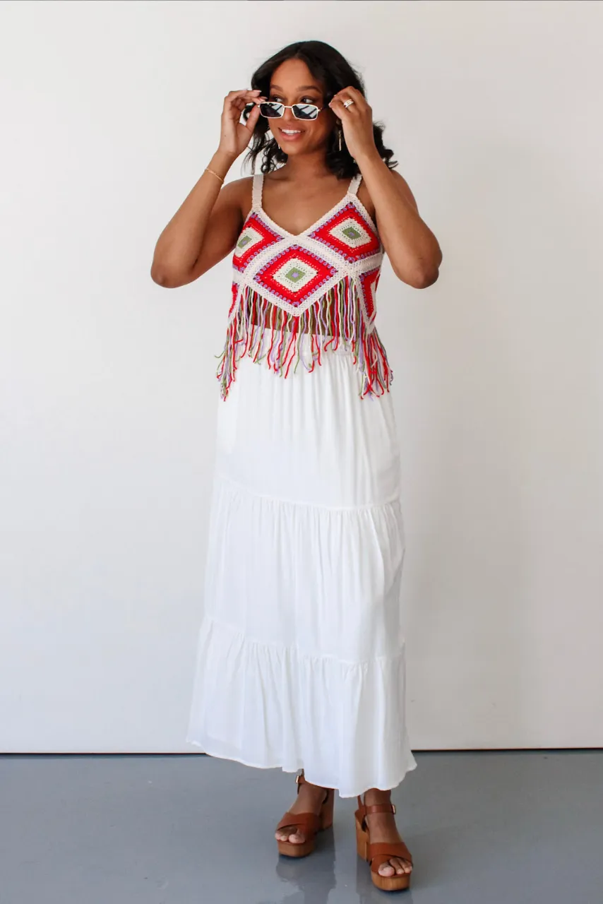 Oceanside Maxi Skirt