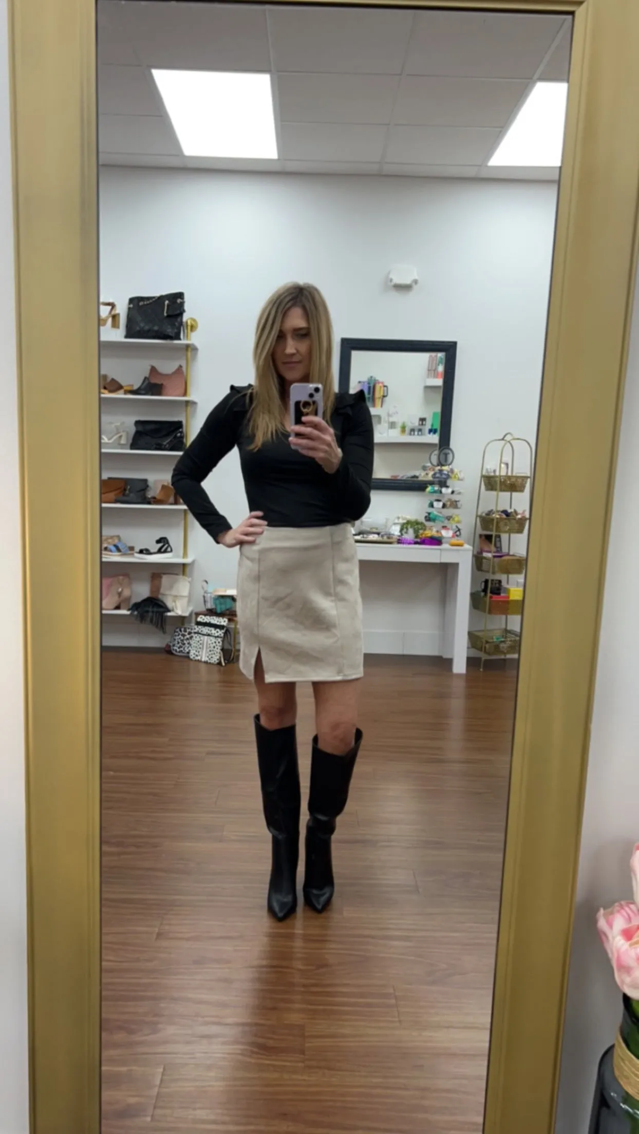 Persuede Me Skirt