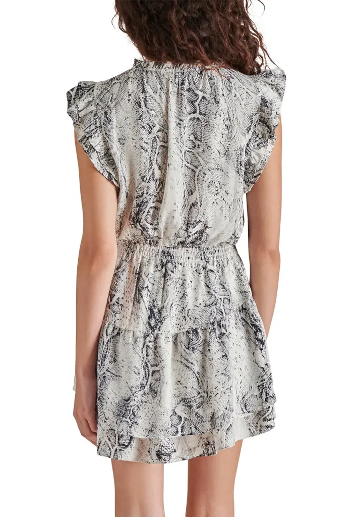 Prairie Dreams Dress-Blk/Wht