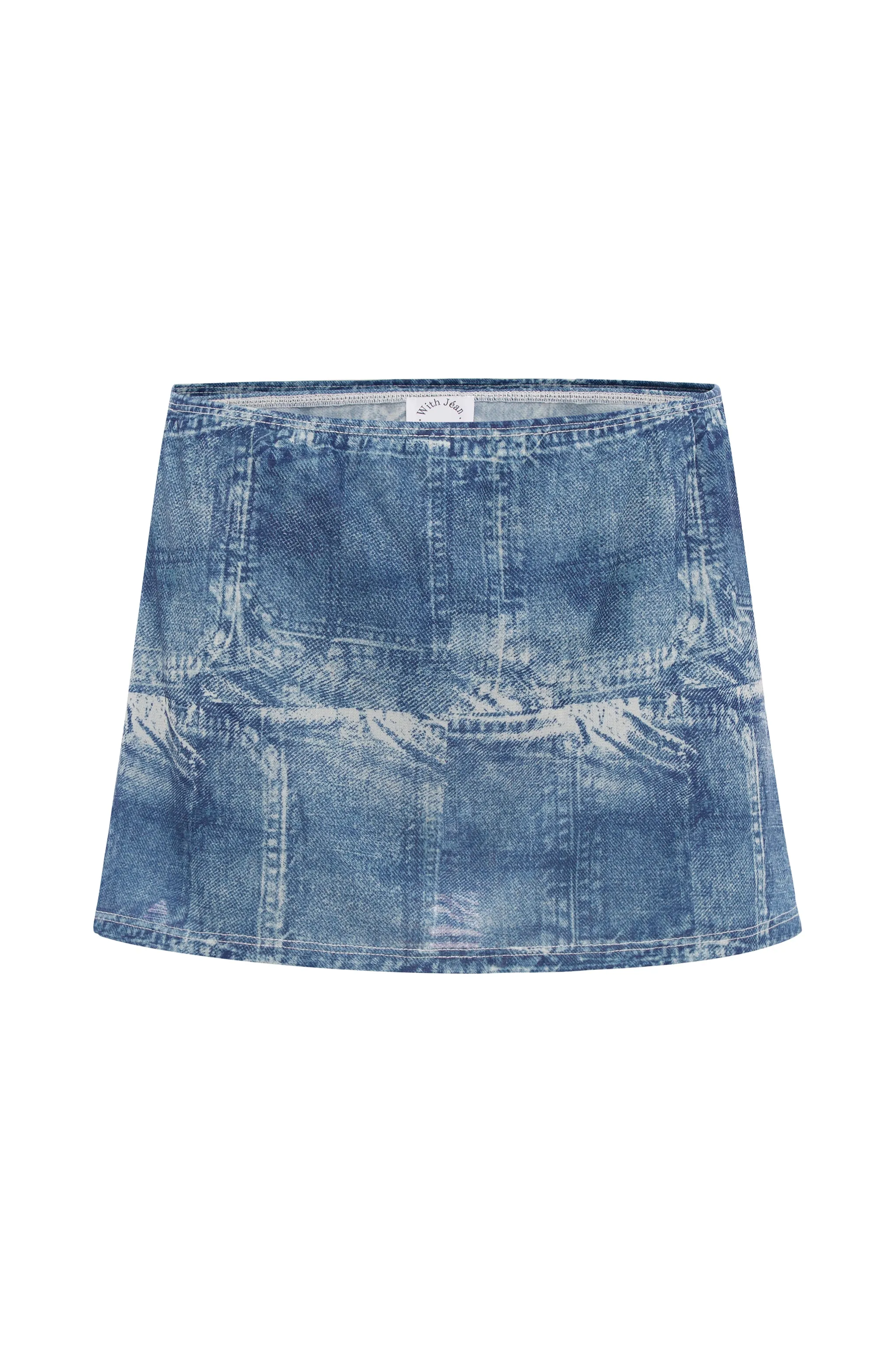 Siena Skirt | Denim Patch