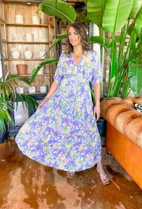 Spring Dream Floral Maxi Dress