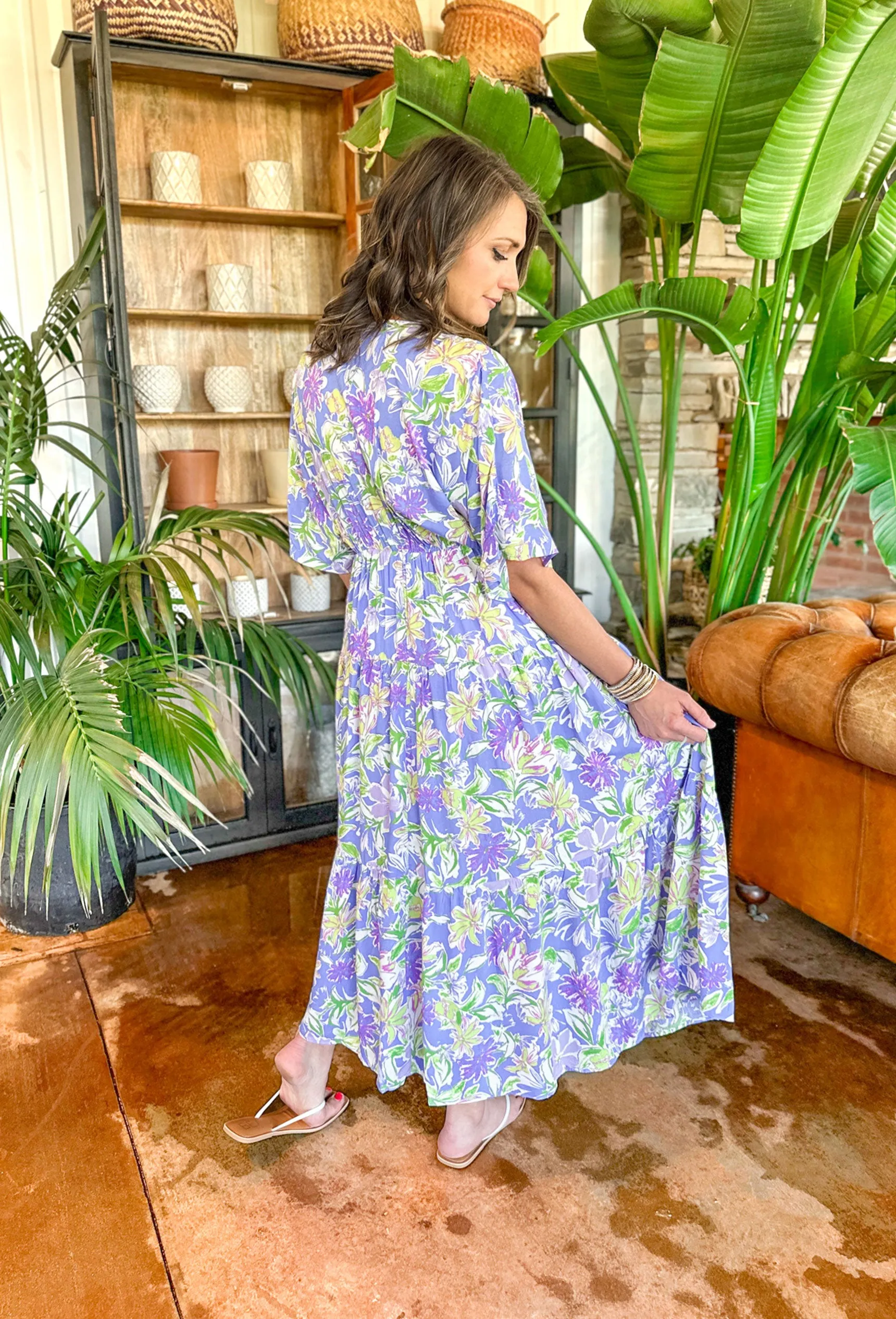 Spring Dream Floral Maxi Dress