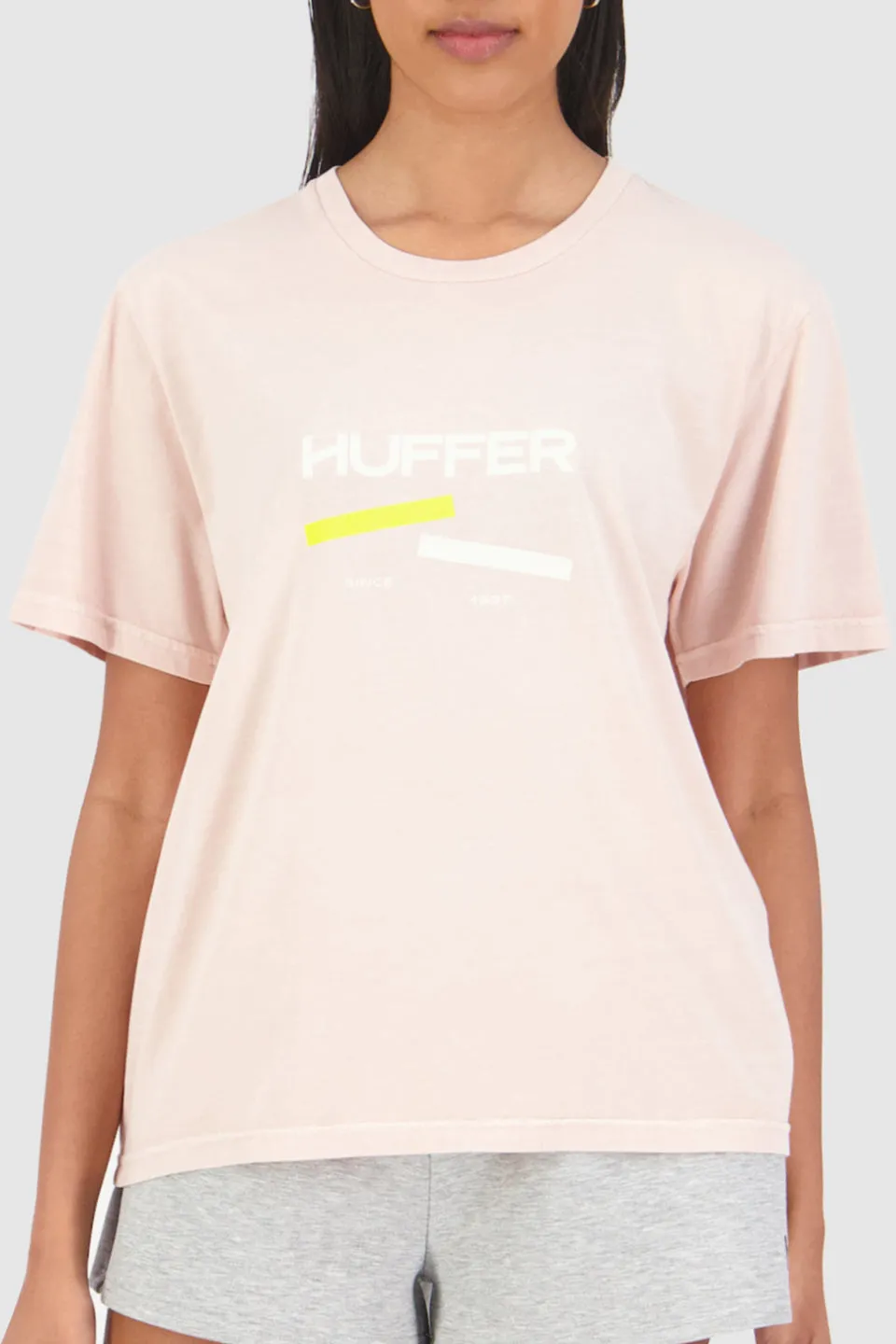 Stella Gum Pink SS Logo Tee