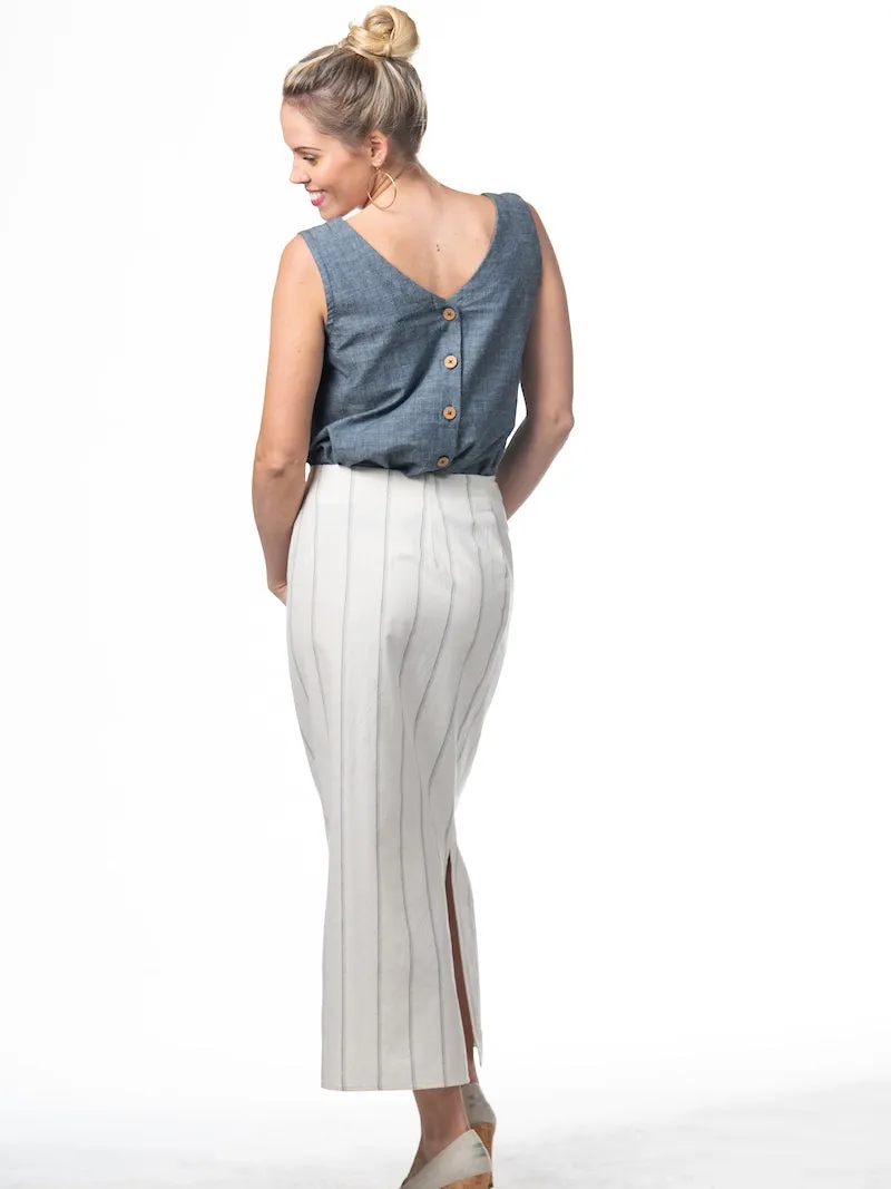 The Wrap Maxi Skirt