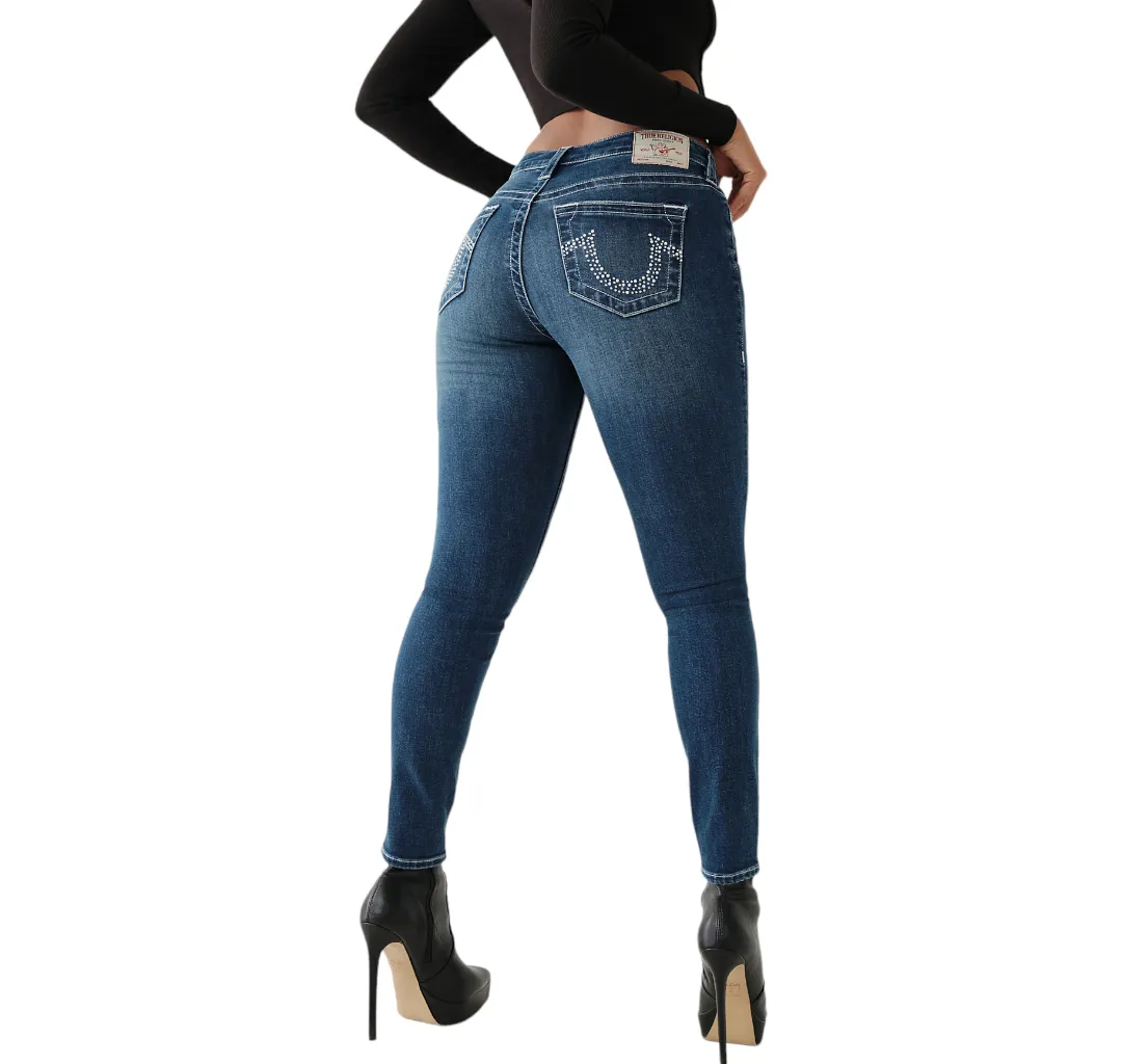 True Religion Crystal Pearl Jennie Skinny Jean